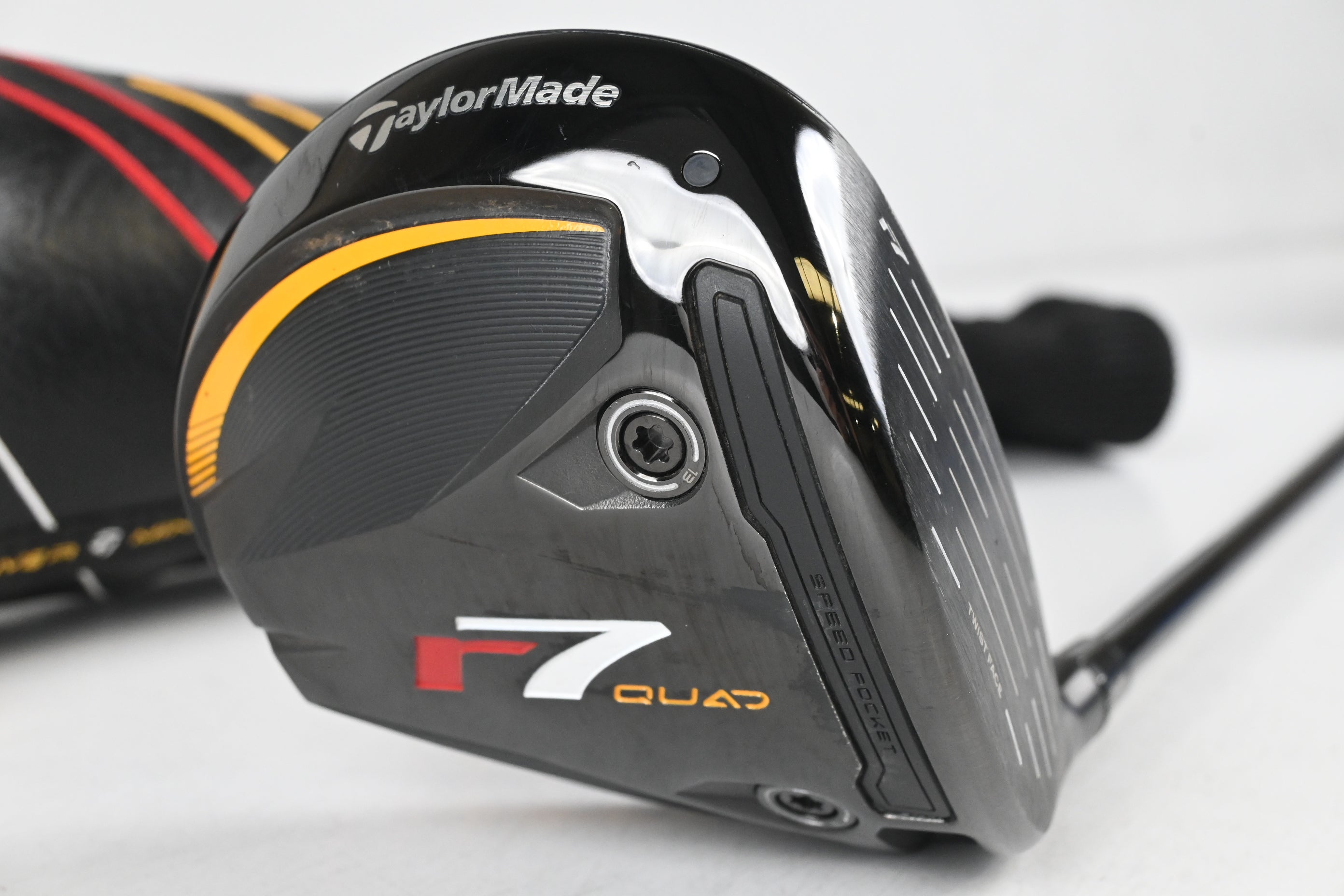Taylormade R7 Quad Mini Driver / 11.5 Degree / Stiff Flex Fujikura Speeder MD6