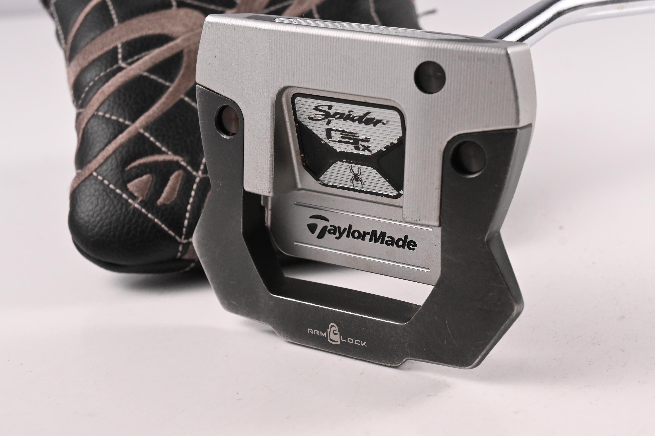 Taylormade Spider GTX Silver Single Bend Putter / 40 Inch