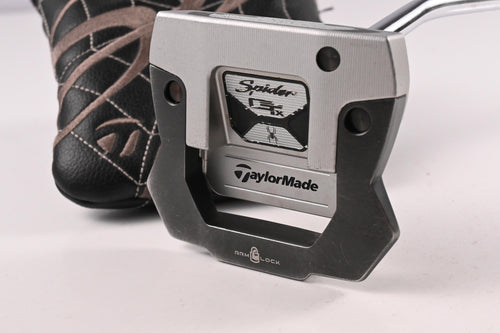 Taylormade Spider GTX Silver Single Bend Putter / 40 Inch