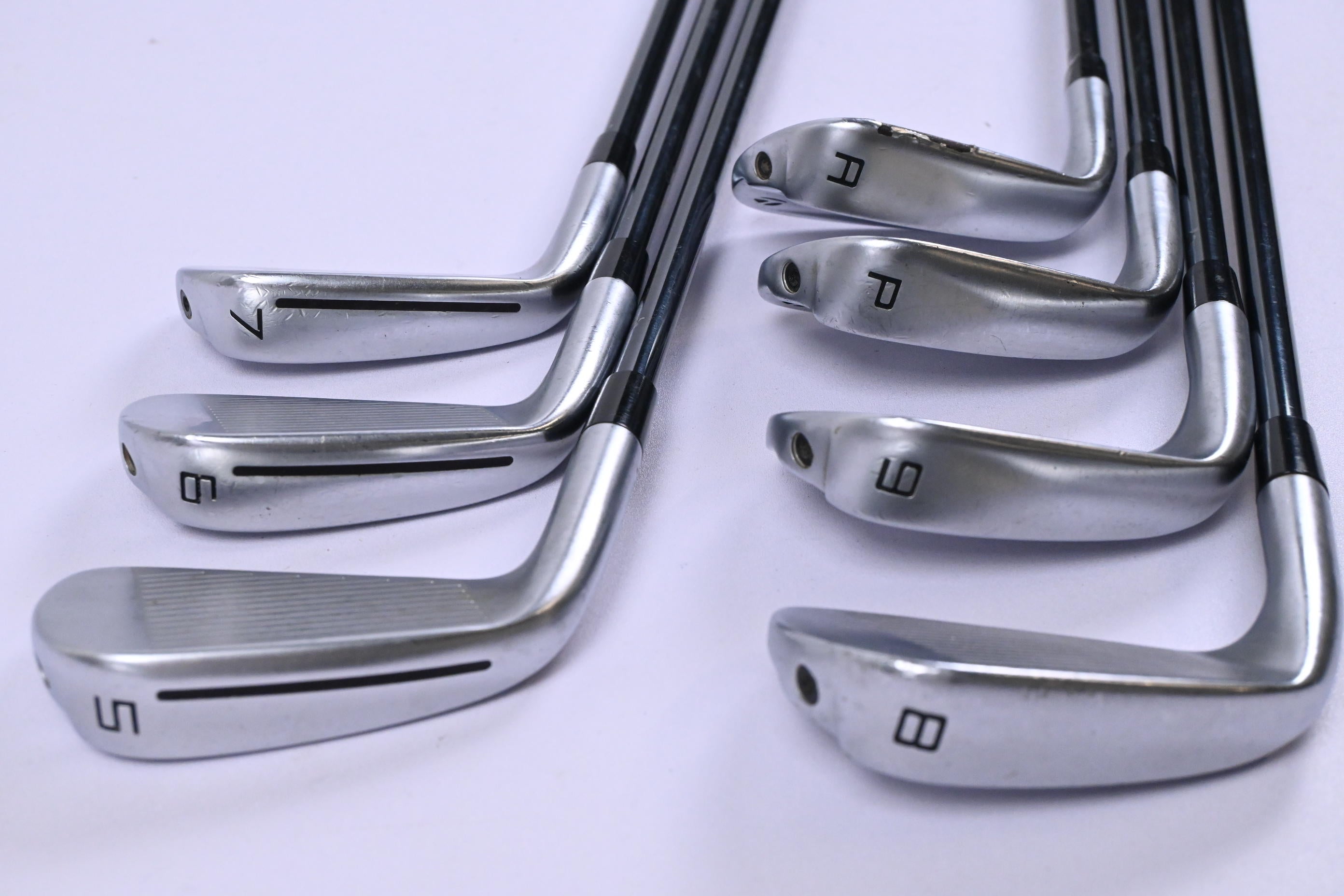 Taylormade P790 2021 Irons / 5-PW+GW / Regular Flex UST Recoil Dart 65 Shafts