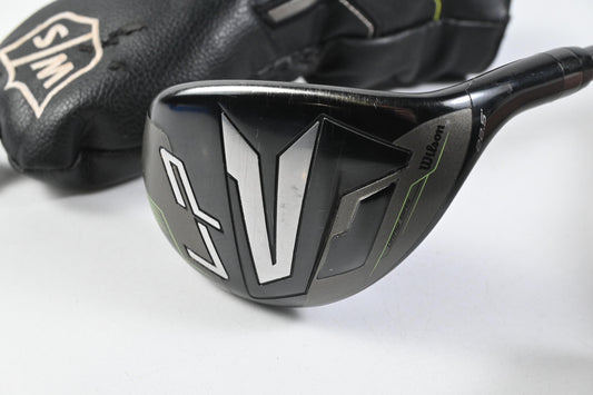 Wilson Launch Pad 2022 #4 Hybrid / 22.5 Degree / Regular Flex Evenflow 65 Shaft