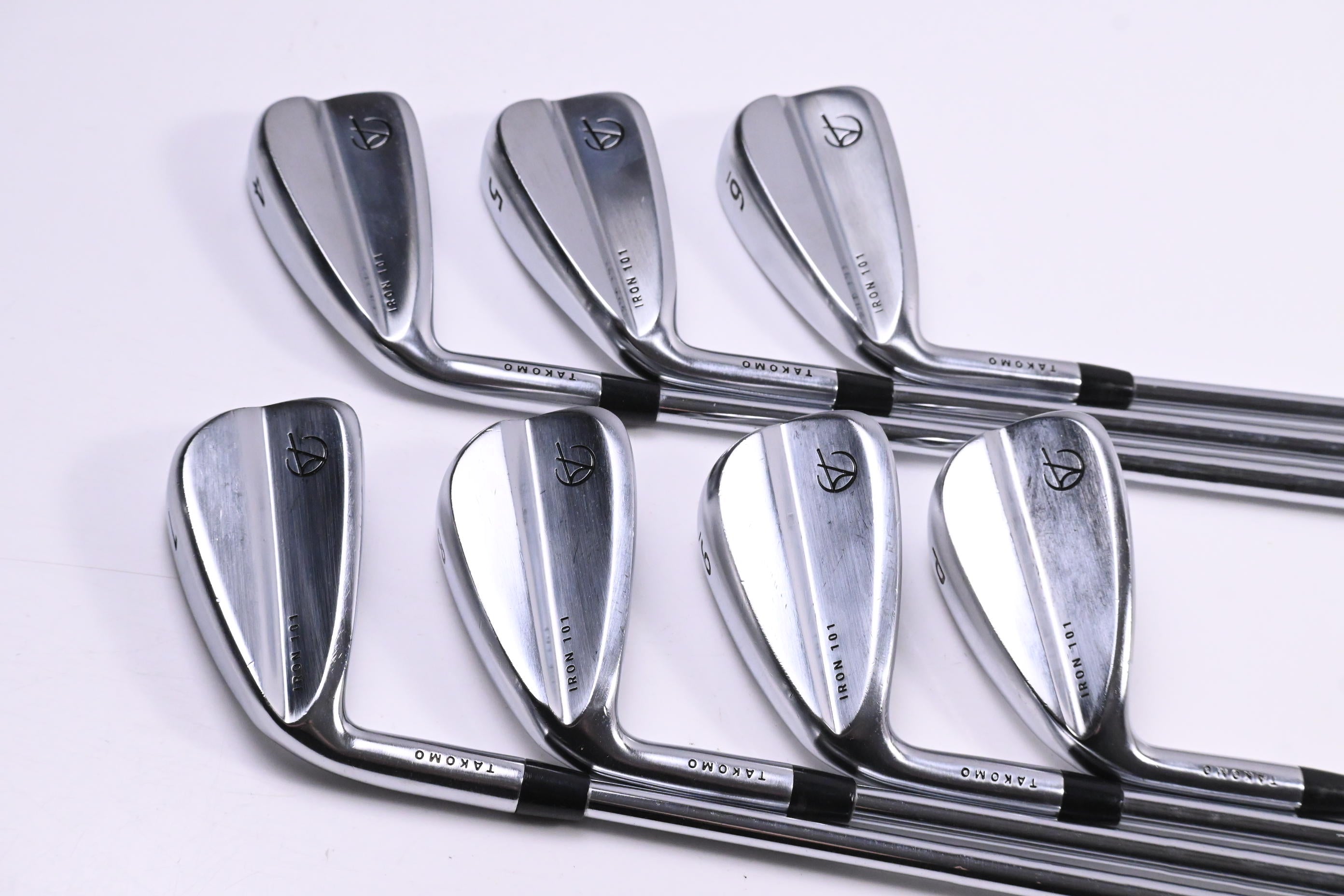 Left Hand Takomo 101 Irons / 4-PW / X-Flex KBS Tour Lite Shafts