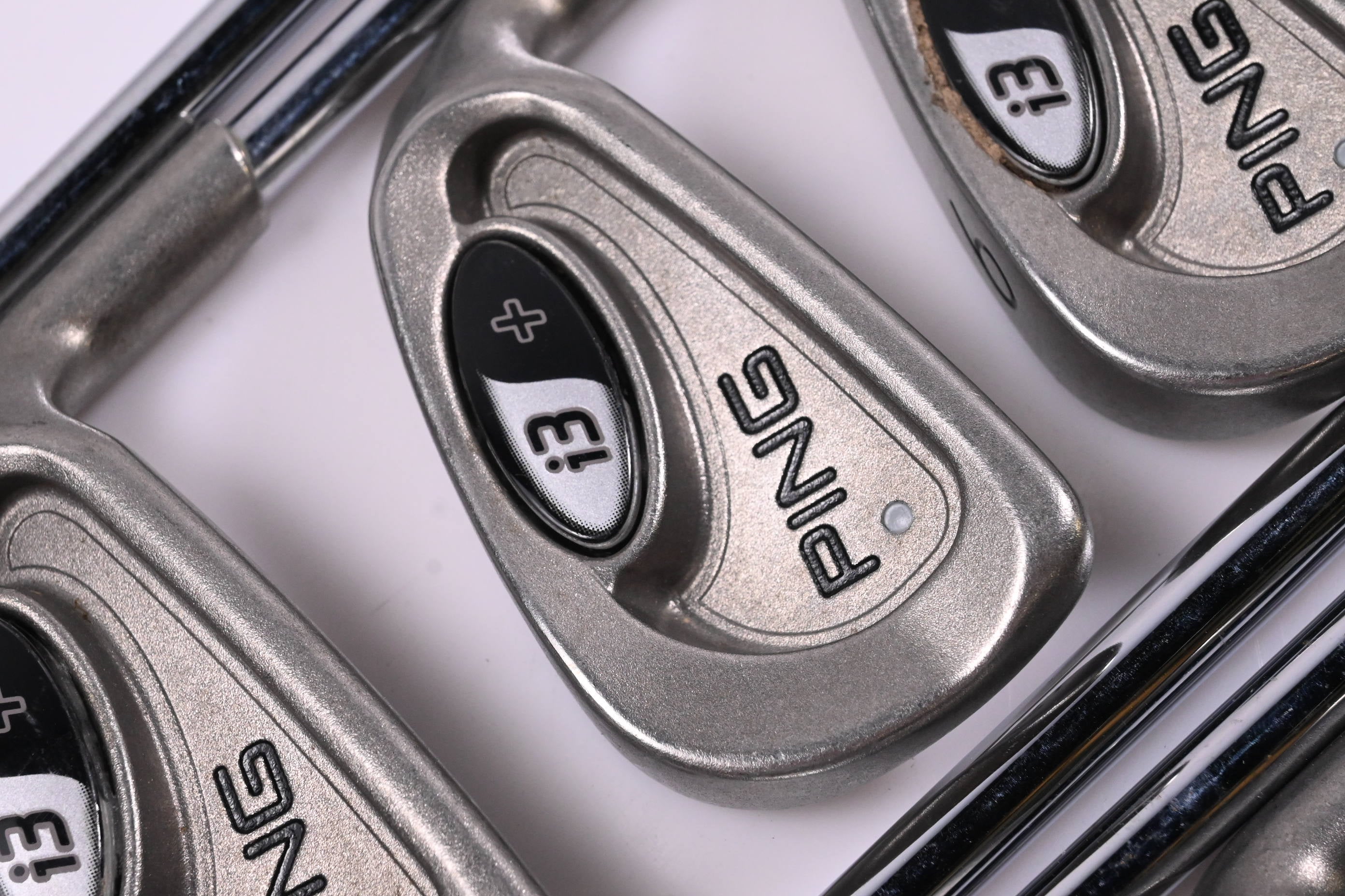 Ping i3+ Irons / 3-PW / Silver Dot / Regular Flex Ping AWT Shafts