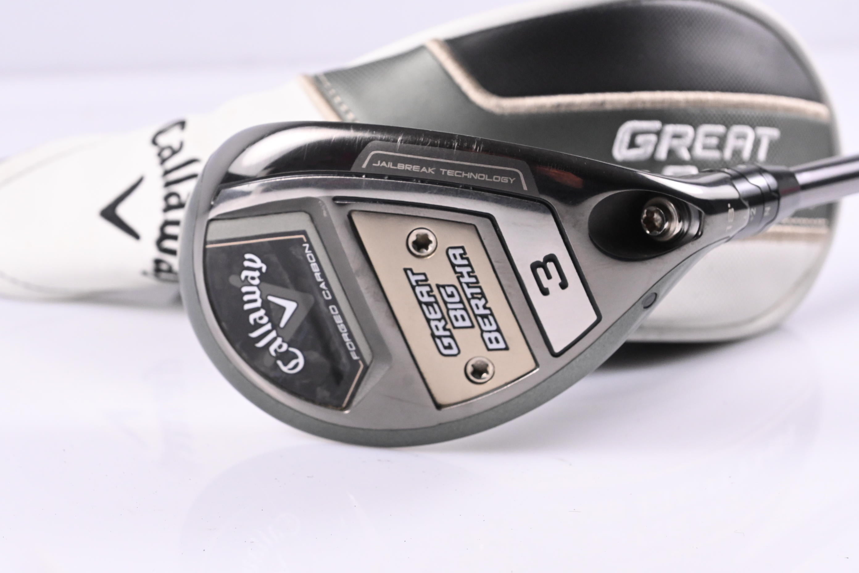 Callaway Great Big Bertha 2023 #3 Hybrid / 18 Degree / Regular Flex UST Helium Nanocore