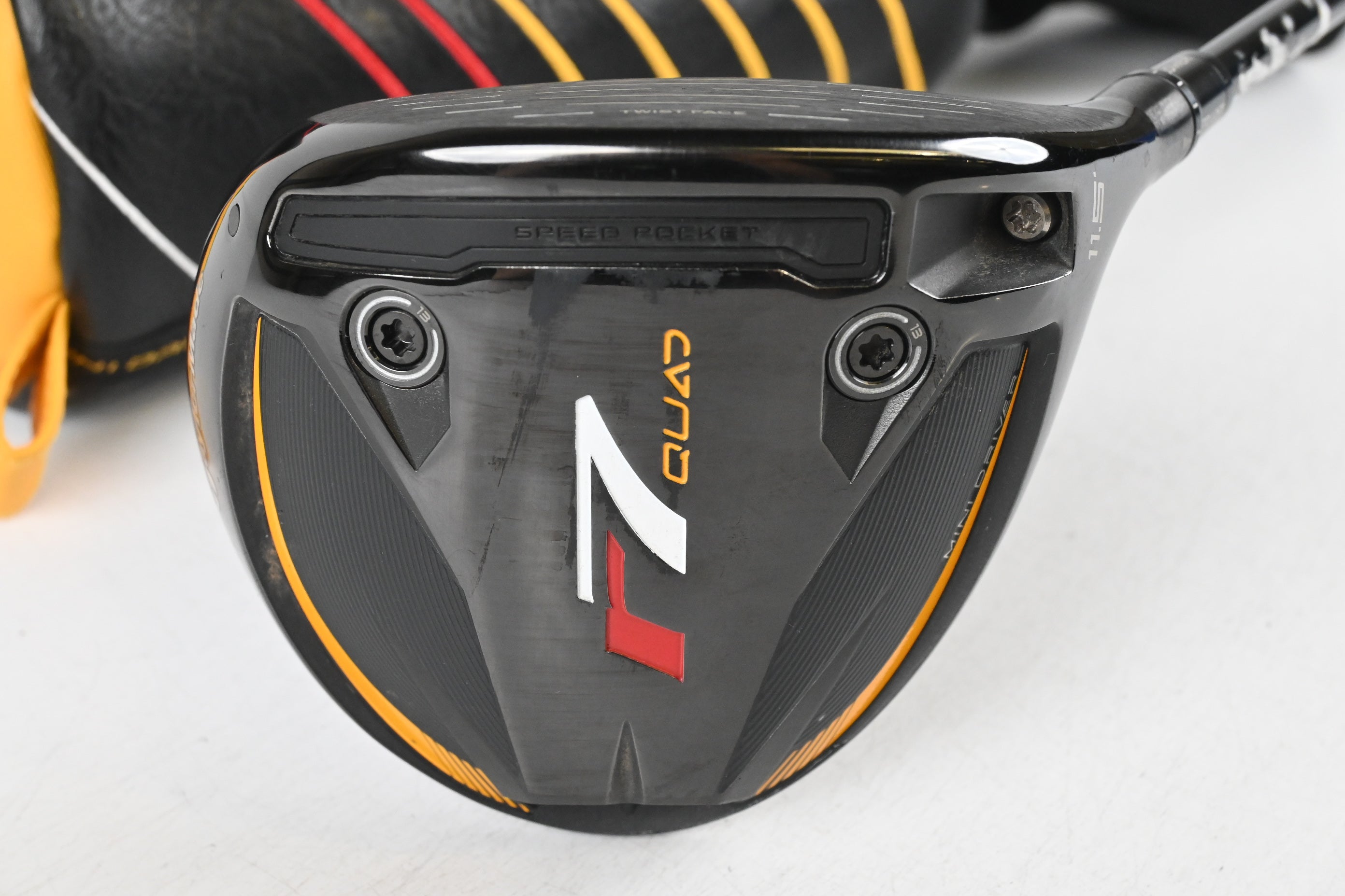 Taylormade R7 Quad Mini Driver / 11.5 Degree / Stiff Flex Fujikura Speeder MD6