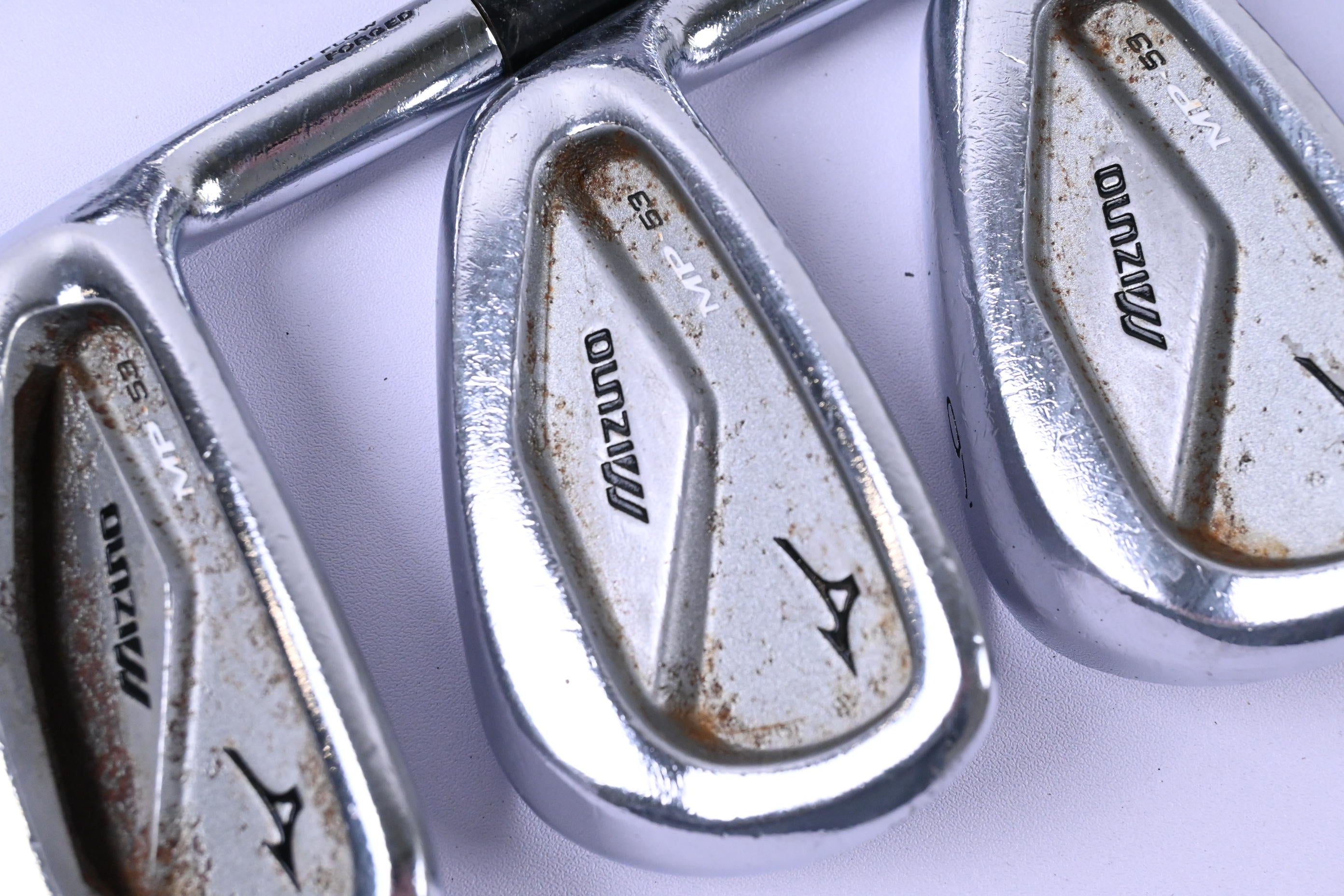 Mizuno MP-53 Irons / 4-PW / Stiff Flex Dynamic Gold SL R300 Shafts