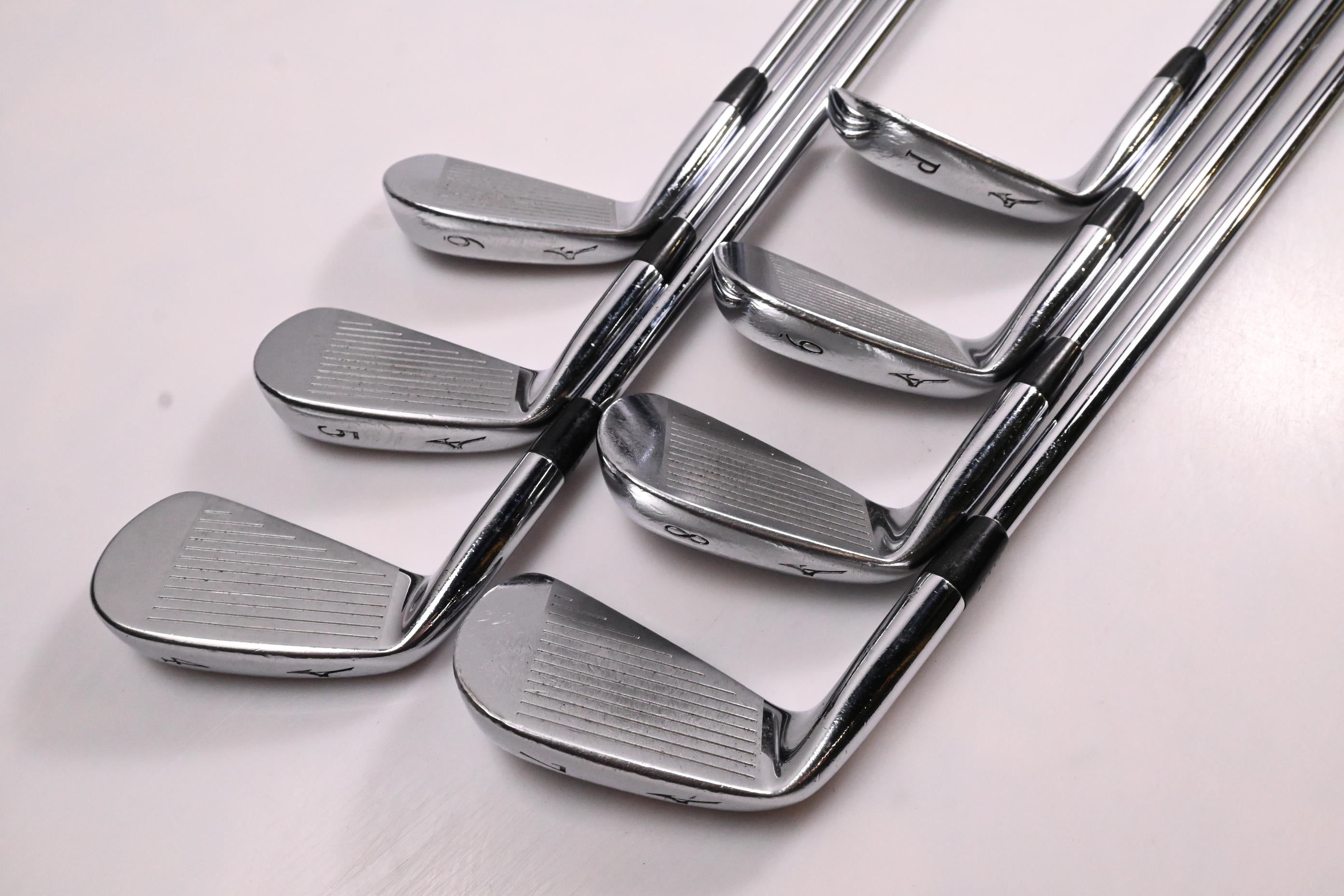 Mizuno MP-57 Irons / 4-PW / Regular Flex True Temper Dynamic Gold R300 Shafts