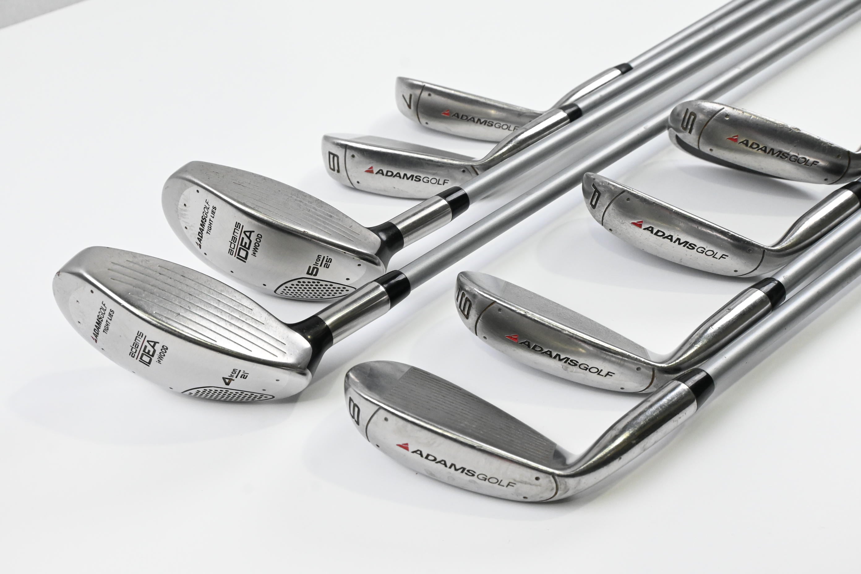 Ladies Adams Idea Irons / 4-PW+SW / Ladies Aldila Adams Idea Supershaft