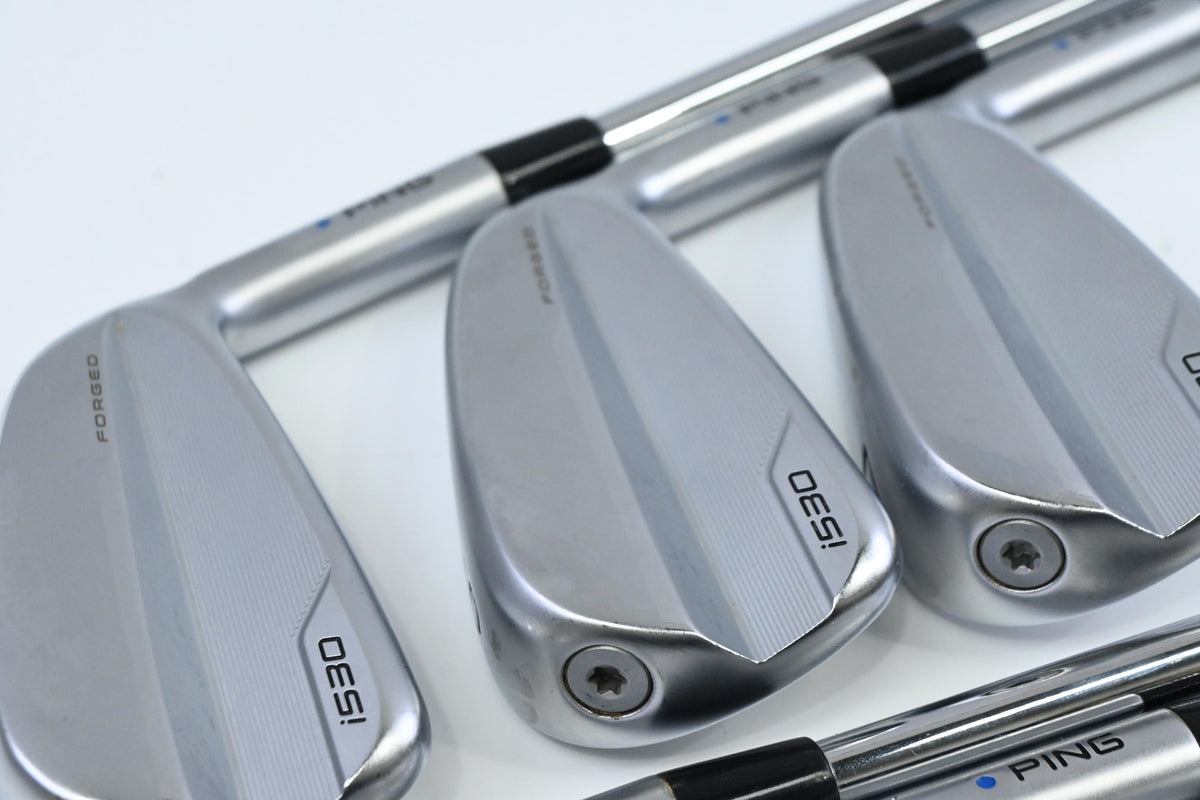 Ping i530 Irons / 5-PW / Blue Dot / Regular Flex Ping AWT 2.0 Shafts
