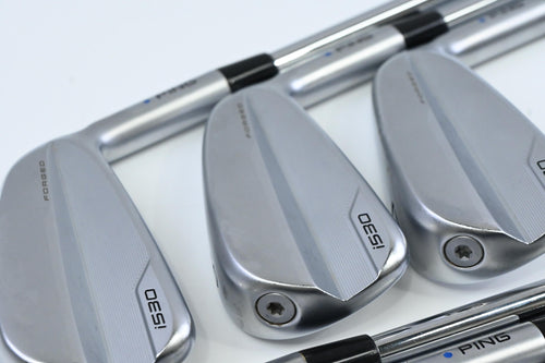 Ping i530 Irons / 5-PW / Blue Dot / Regular Flex Ping AWT 2.0 Shafts
