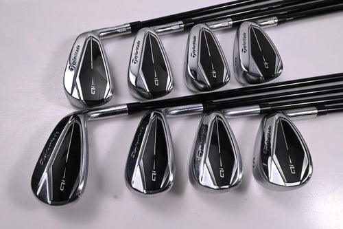 Taylormade Qi Irons / 5-PW+GW+SW / Regular Flex Ventus TR Blue 6 Shafts