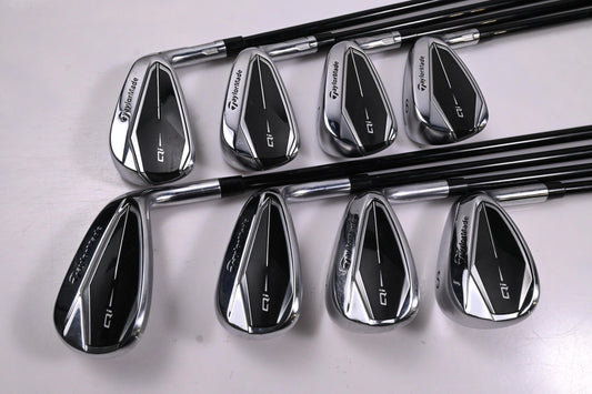 Taylormade Qi Irons / 5-PW+GW+SW / Regular Flex Ventus TR Blue 6 Shafts