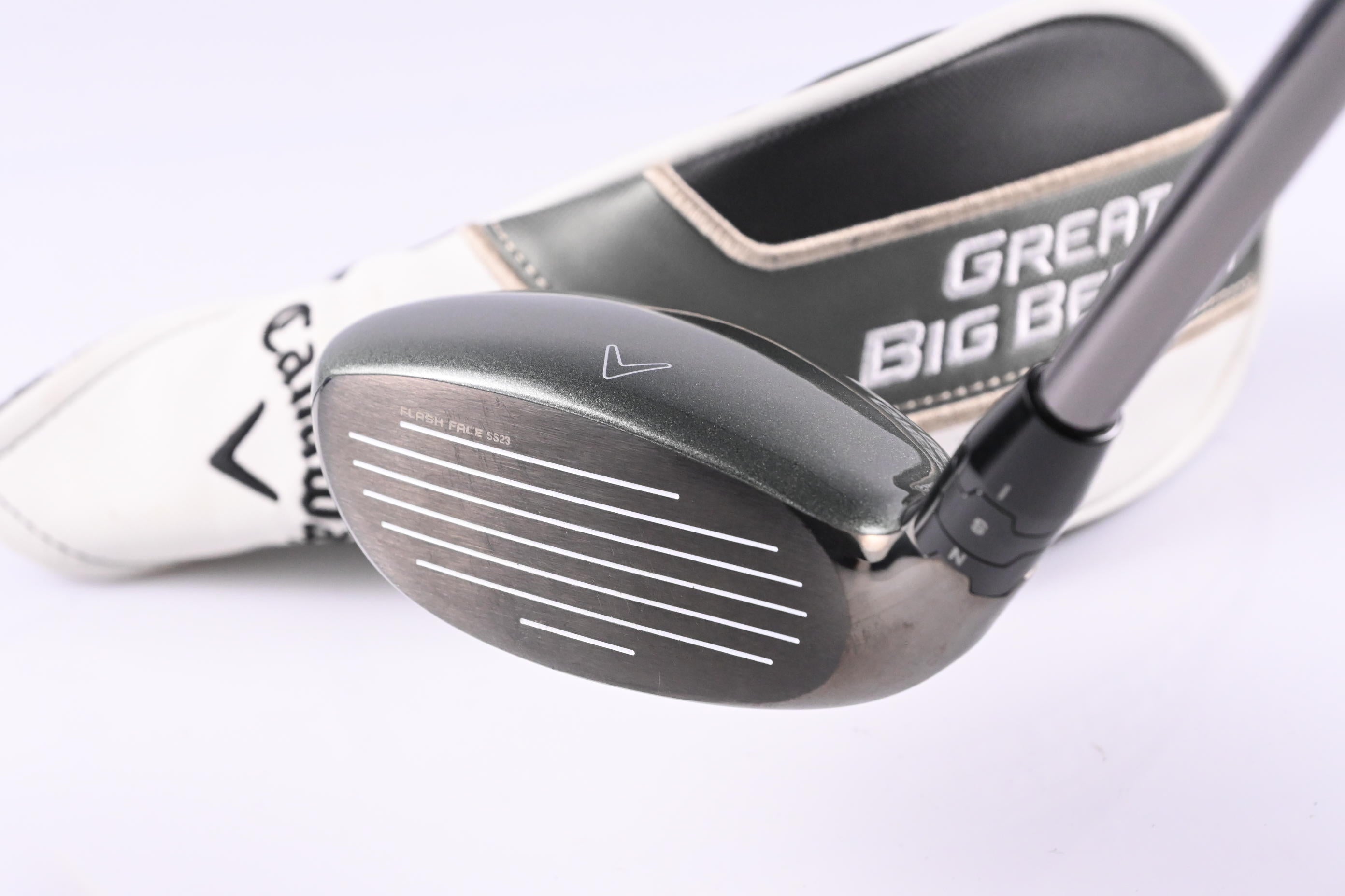 Callaway Great Big Bertha 2023 #3 Hybrid / 18 Degree / Regular Flex UST Helium Nanocore