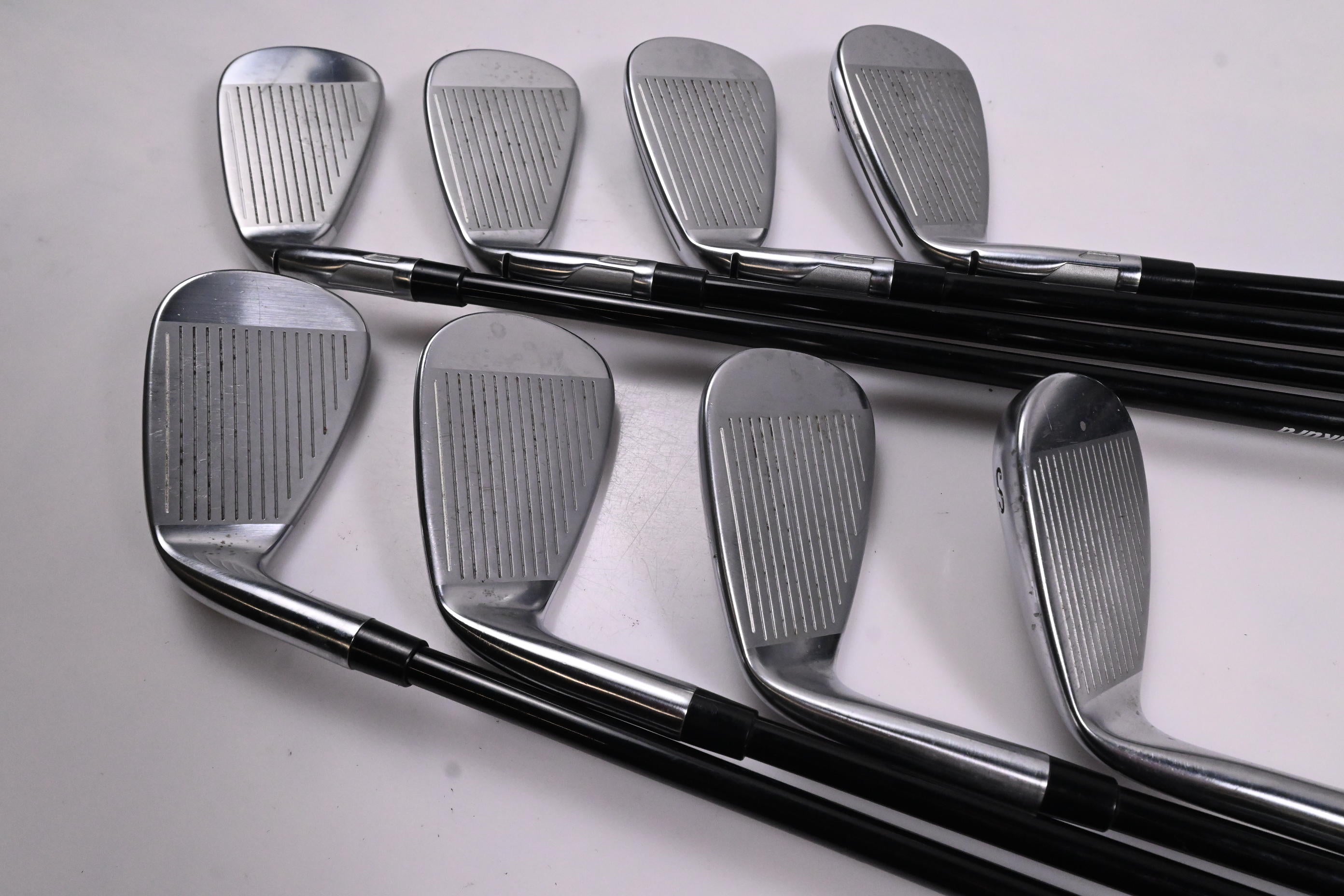 Taylormade Qi Irons / 5-PW+GW+SW / Regular Flex Ventus TR Blue 6 Shafts
