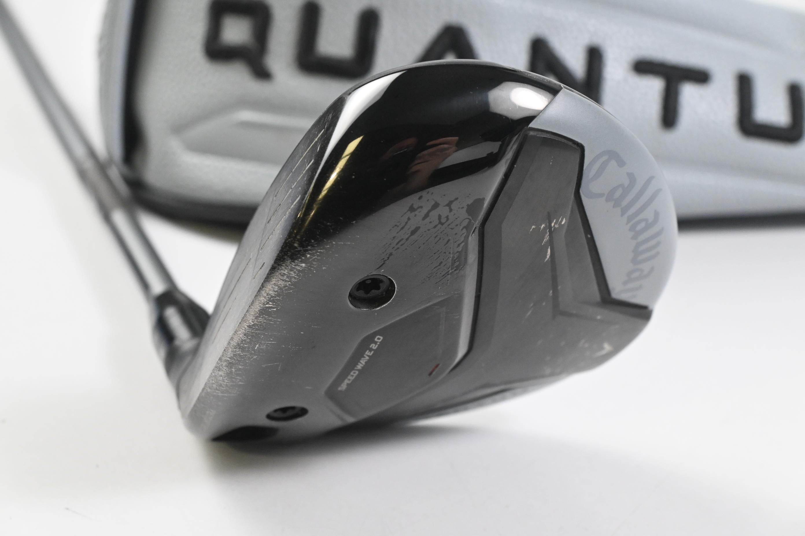Left Hand Callaway Quantum Max #5 Wood / 18 Degree / Regular Flex Denali Frost