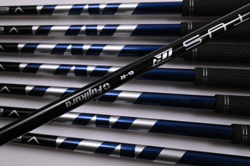 Taylormade Qi Irons / 5-PW+GW+SW / Regular Flex Ventus TR Blue 6 Shafts