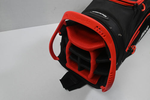 Taylormade Cart Bag / 14-Way Divider / Black, Red