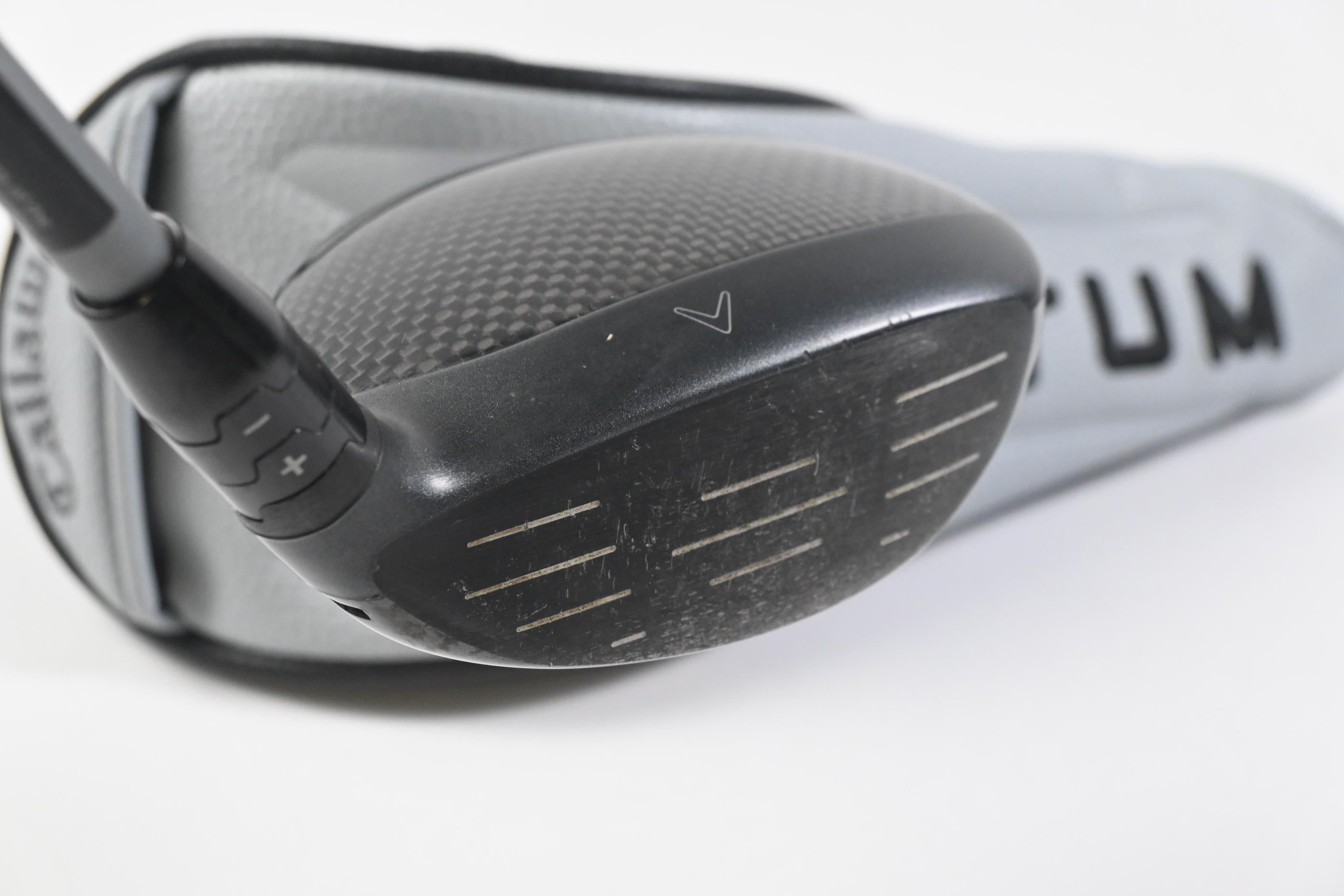Left Hand Callaway Quantum Max #5 Wood / 18 Degree / Regular Flex Denali Frost