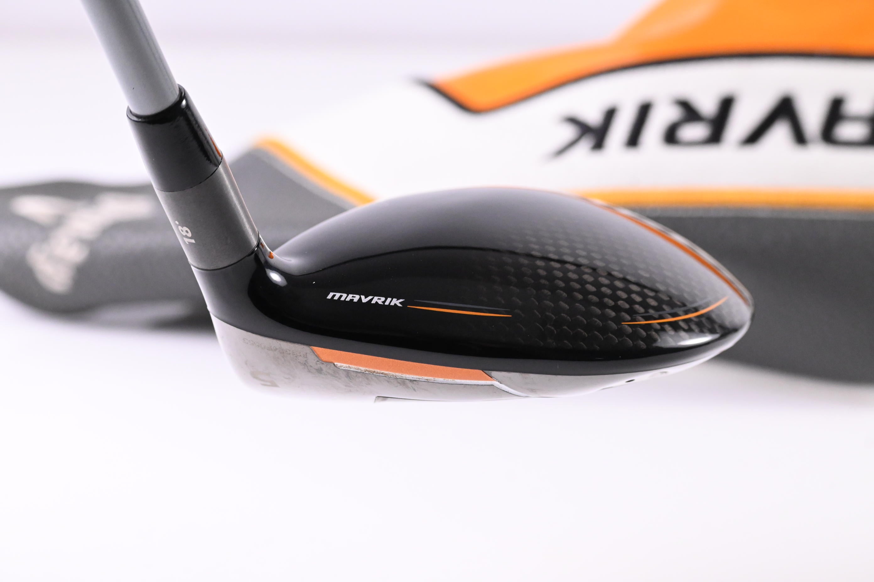 Callaway Mavrik #5 Wood / 18 Degree  Ladies Flex HZRDUS T800 Orange 45 Shaft