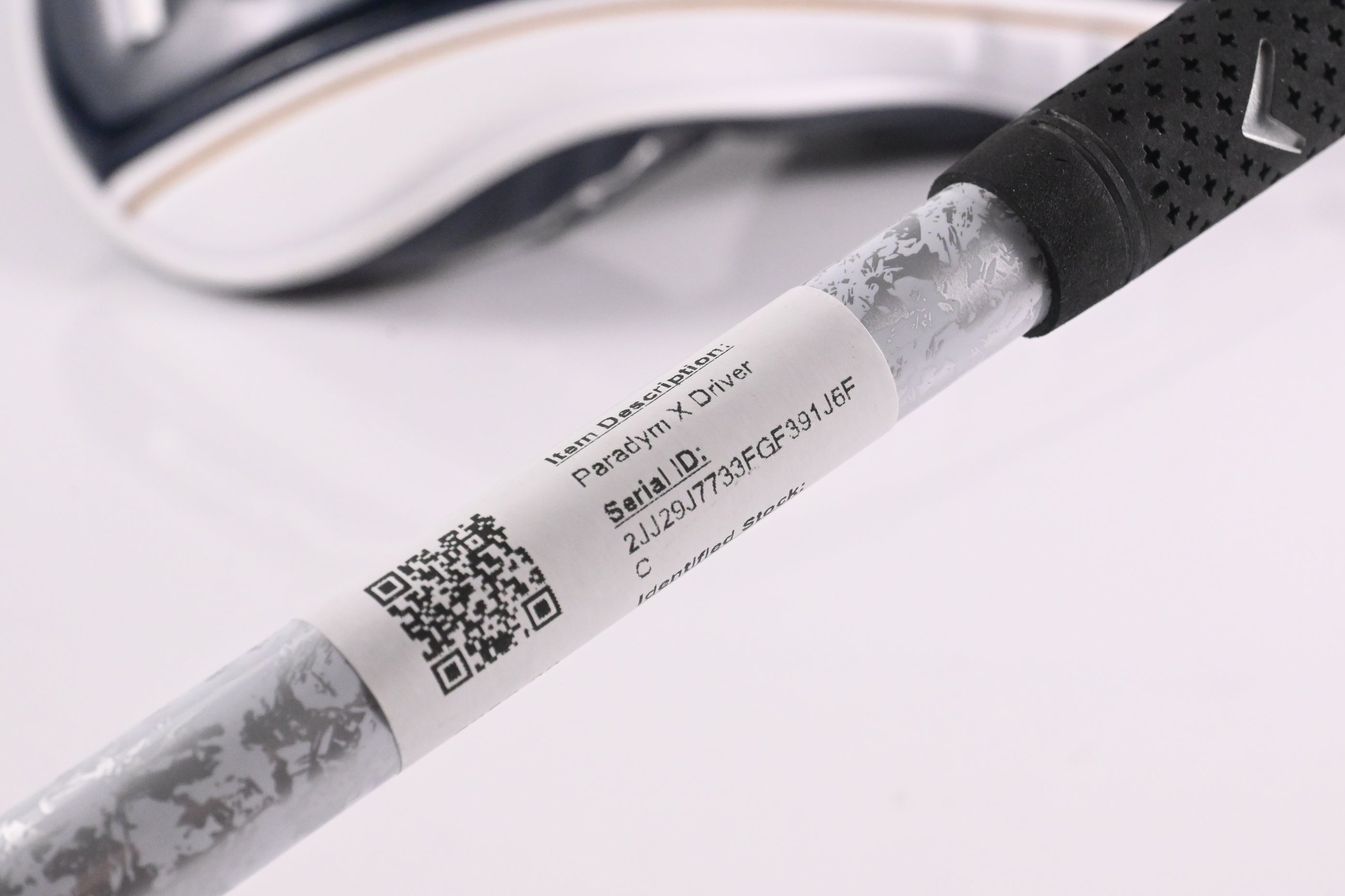 Callaway Paradym X Driver / 10.5 Degree / Stiff Flex Denali Black 60 Shaft