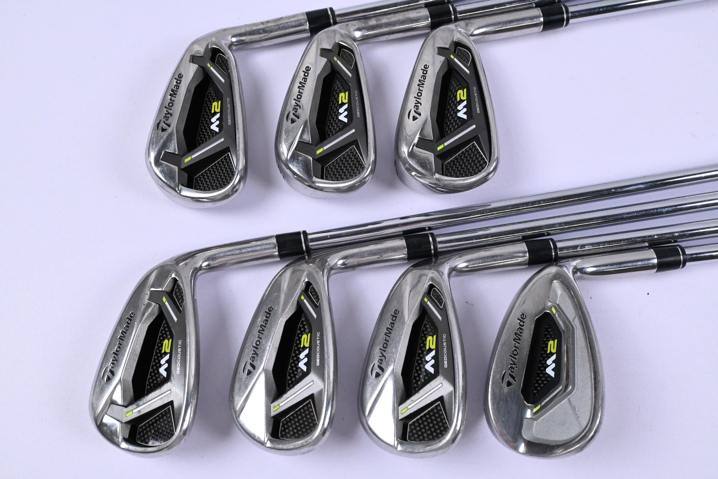 Taylormade M2 2017 Irons / 5-PW+SW / Regular Flex REAX Steel 88 Shafts