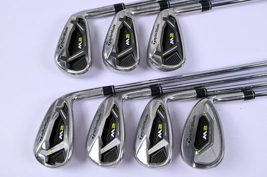 Taylormade M2 2017 Irons / 5-PW+SW / Regular Flex REAX Steel 88 Shafts