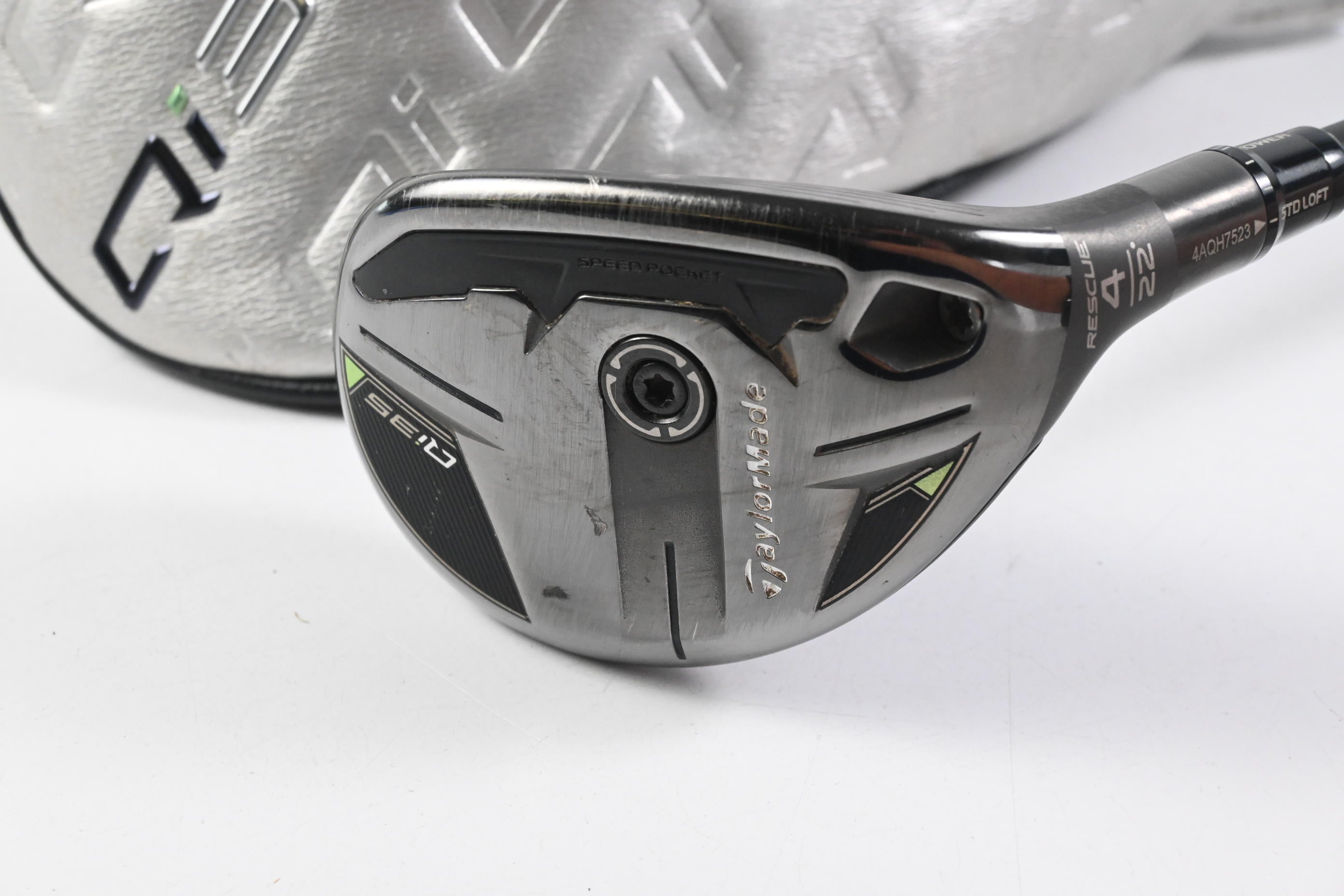 Taylormade Qi35 #4 Hybrid / 22 Degree / Regular Flex Ventus Blue 6 Shaft