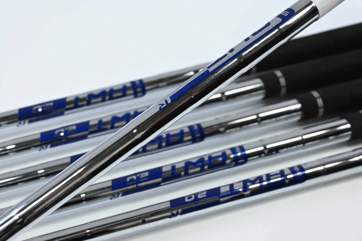 Ping i530 Irons / 5-PW / Blue Dot / Regular Flex Ping AWT 2.0 Shafts
