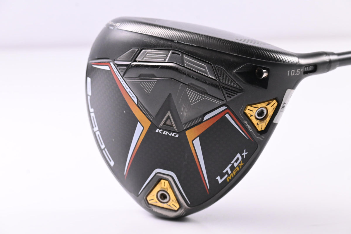 Cobra LTDx Max Driver / 10.5 Degree / Stiff Flex Fujikura Pro Black 60 Shaft