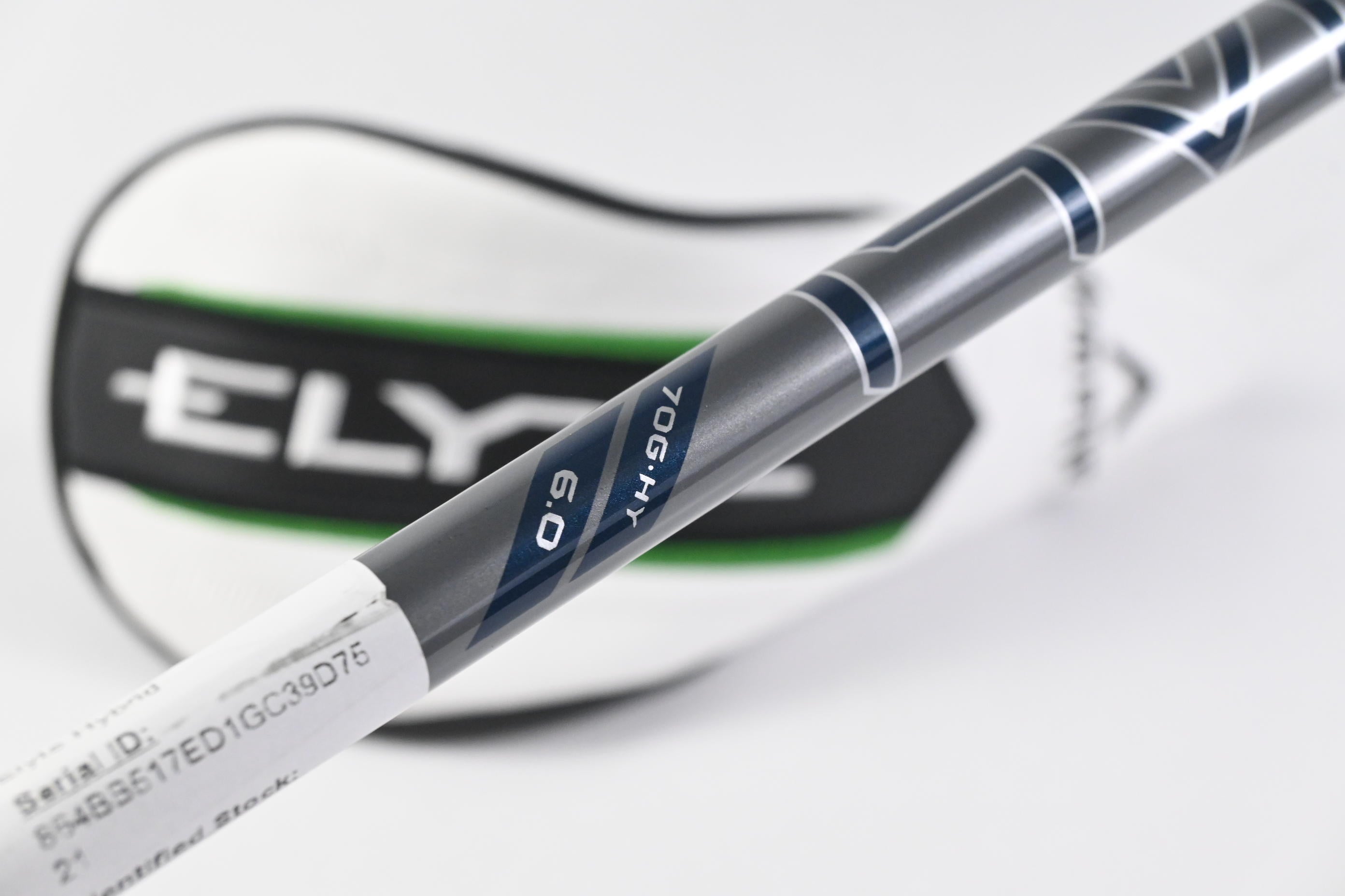 Callaway Elyte #4 Hybrid / 22 Degree / Stiff Flex Denali Charcoal 70 Shaft