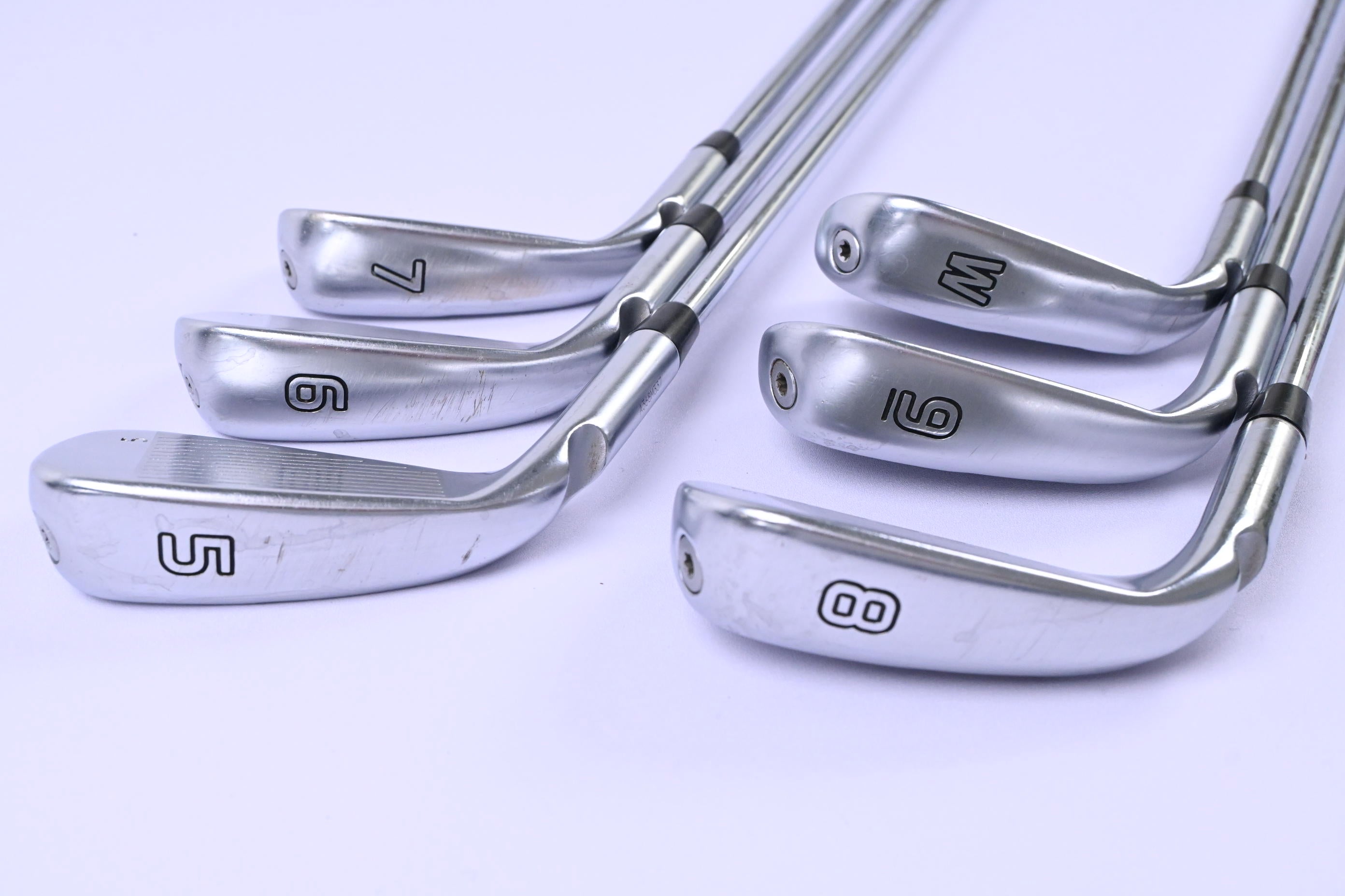 Ping G425 Irons / 5-PW / Blue Dot / Stiff Flex Ping AWT 2.0 Shafts
