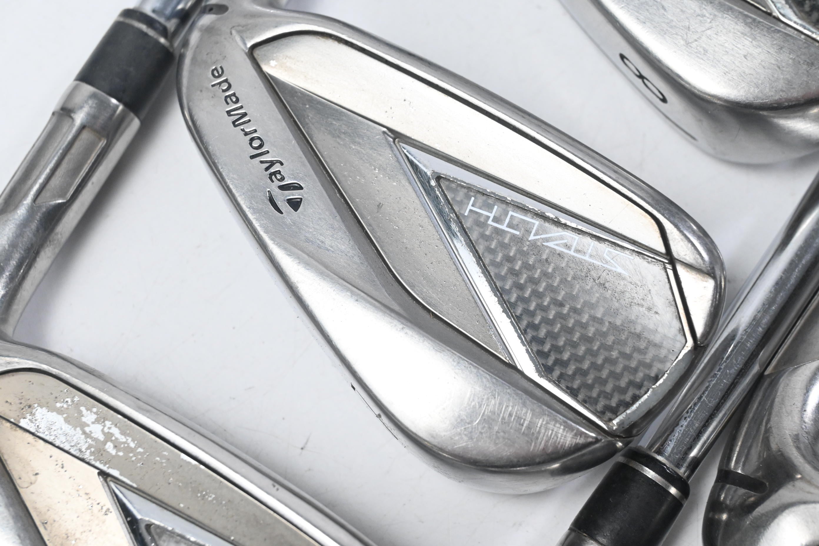 Taylormade Stealth Irons / 6-PW+SW / Stiff Flex KBS Tour Shafts