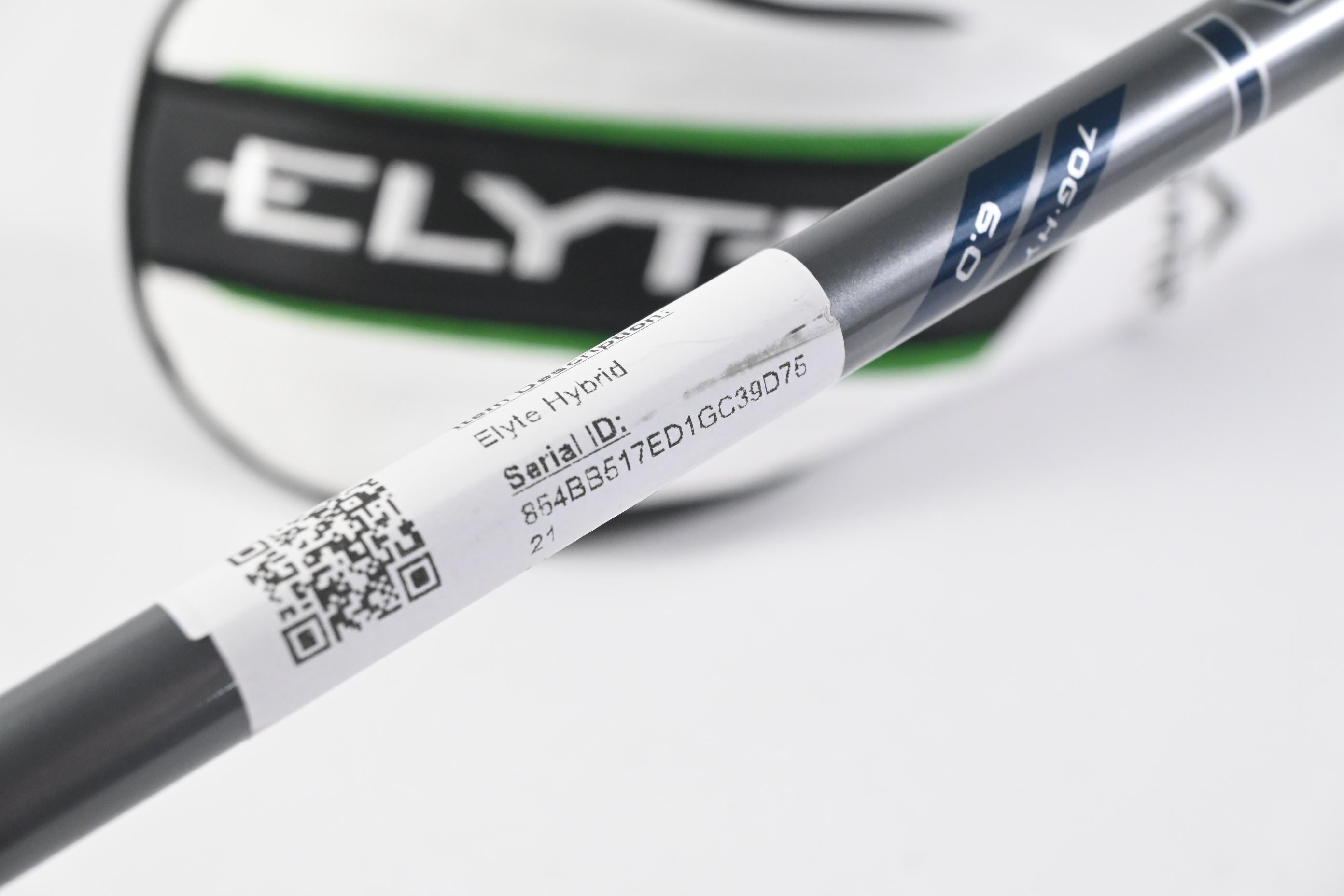 Callaway Elyte #4 Hybrid / 22 Degree / Stiff Flex Denali Charcoal 70 Shaft