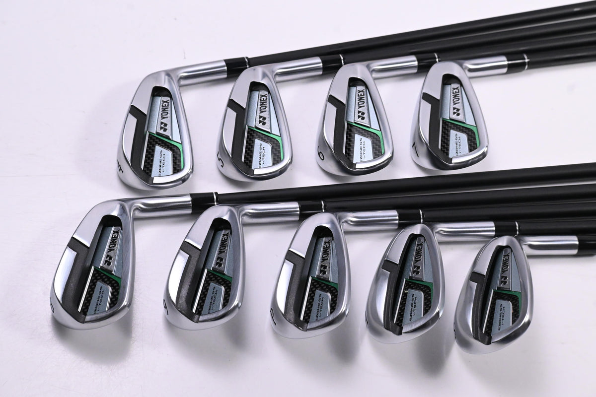 Yonex Ezone GS i-Tech Irons / 4-PW+AW+SW / Regular Flex Yonex Ezone EX-G02