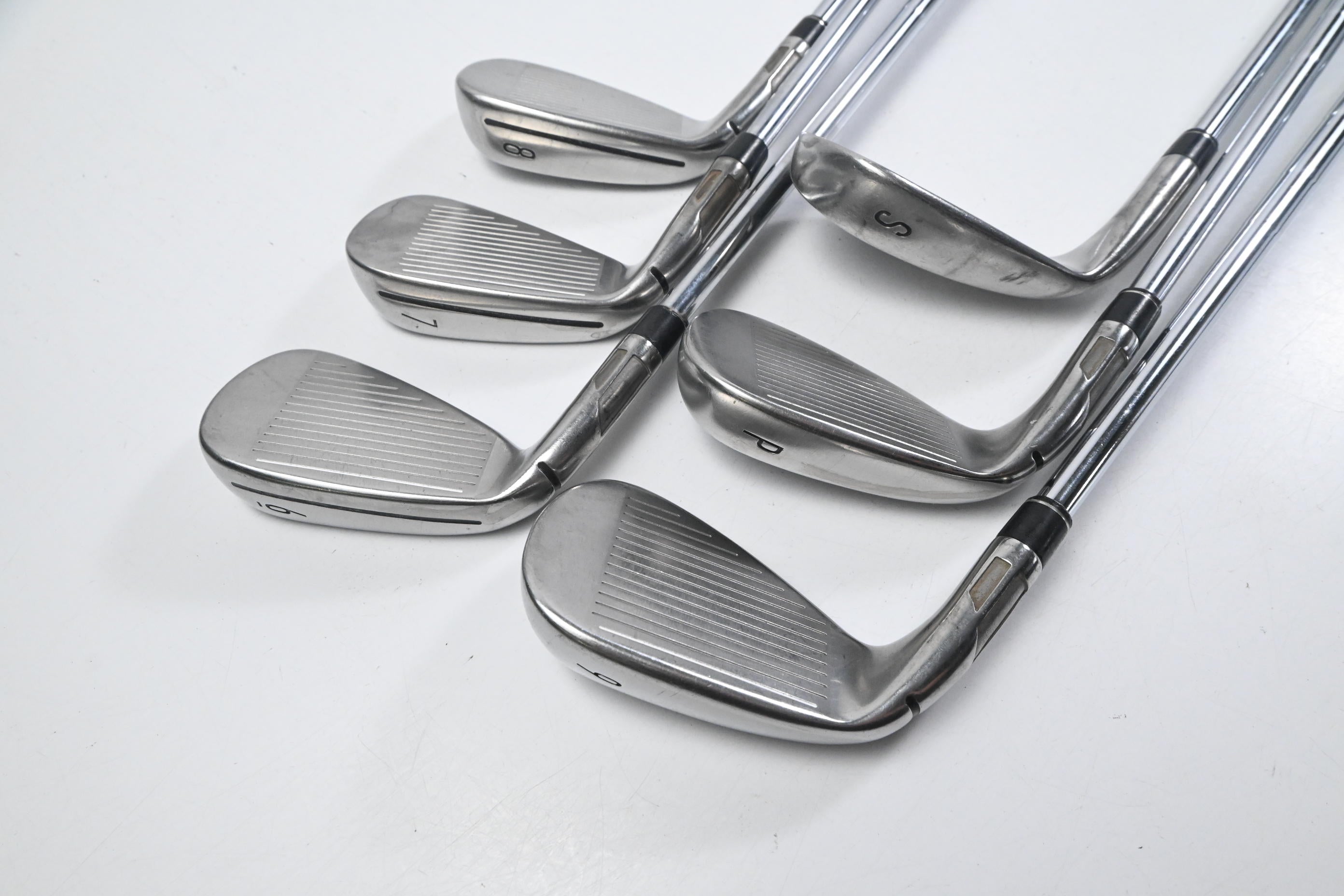 Taylormade Stealth Irons / 6-PW+SW / Stiff Flex KBS Tour Shafts