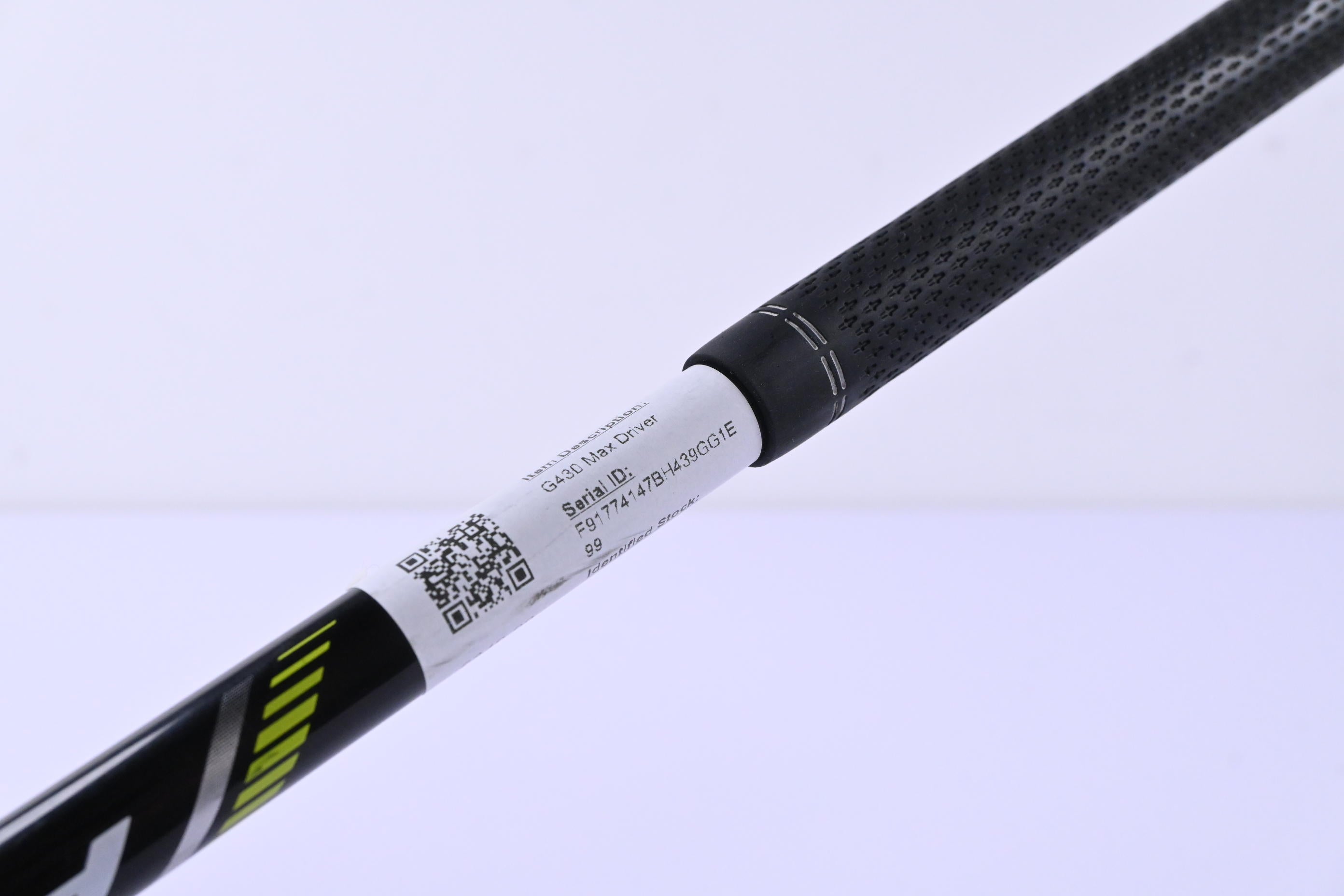 Ping G430 Max Driver / 10.5 Degree / Regular Flex Ping Alta CB Black 55 Shaft