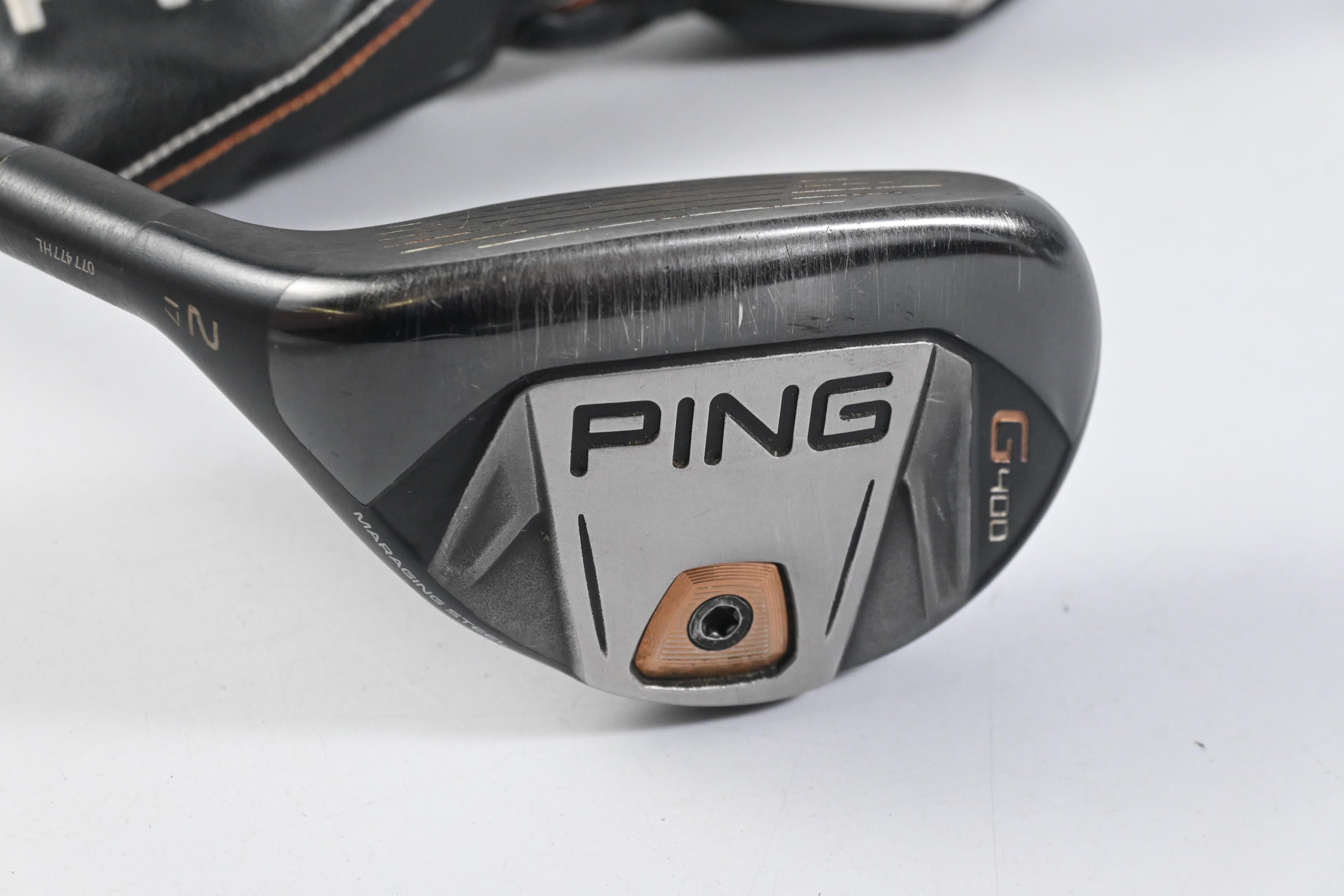Left Hand Ping G400 #2 Hybrid / 17 Degree / Regular Flex Ping Alta CB 70 Shaft