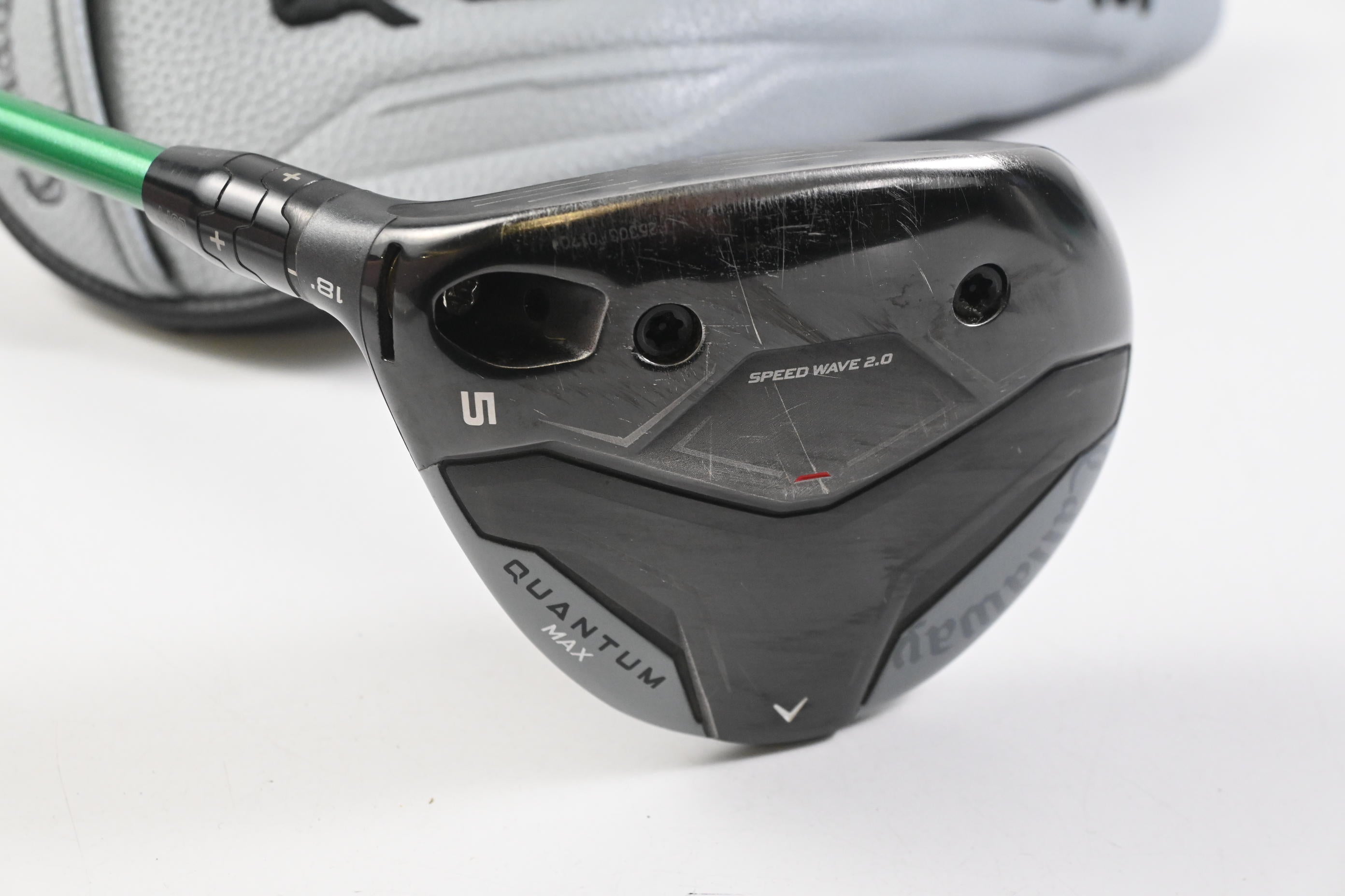 Left Hand Callaway Quantum Max #5 Wood / 18 Degree / Regular Flex Accra GX