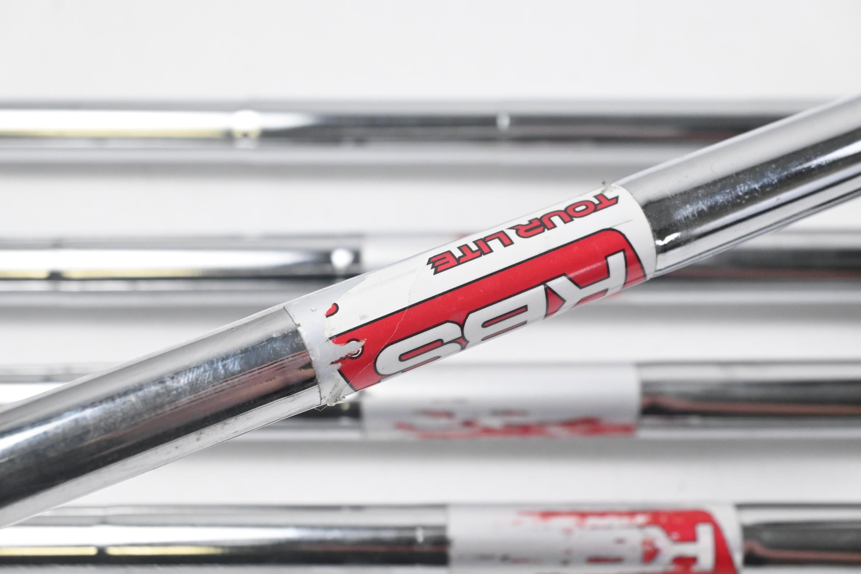 Taylormade Stealth Irons / 6-PW+SW / Stiff Flex KBS Tour Shafts