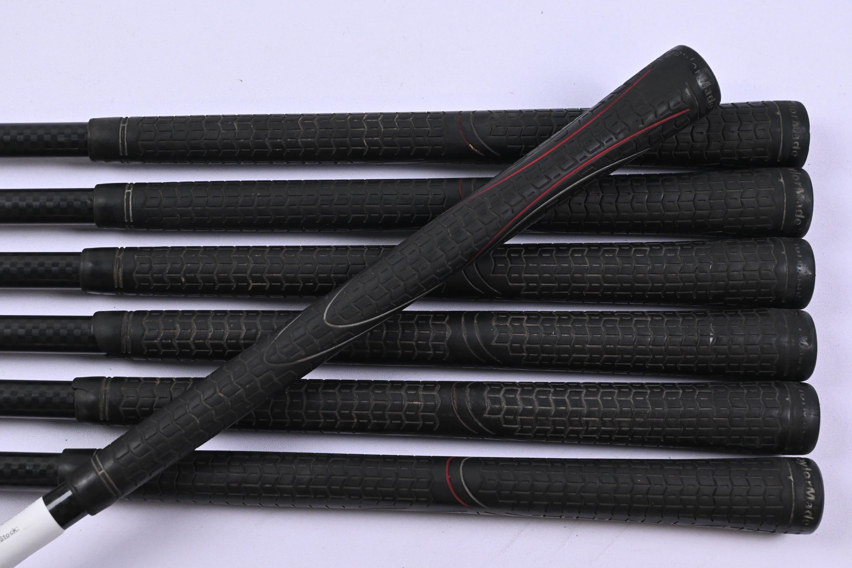 Left Hand Taylormade Burner Irons / 5-SW / Regular Flex REAX 60 Shafts