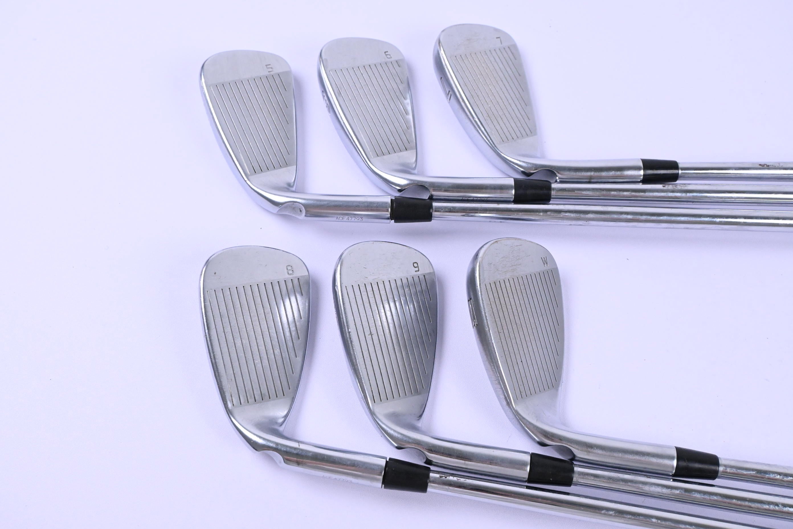 Ping G410 Irons / 5-PW / White Dot / Regular Flex Dynamic Gold 105 Shafts