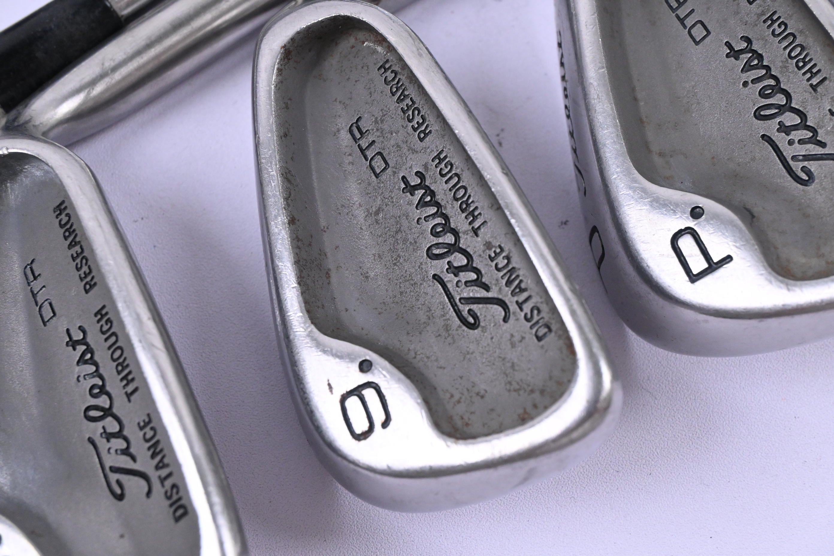 Titleist DTR Irons / 3-PW+SW / Regular Flex Dynamic Gold R300 Shafts