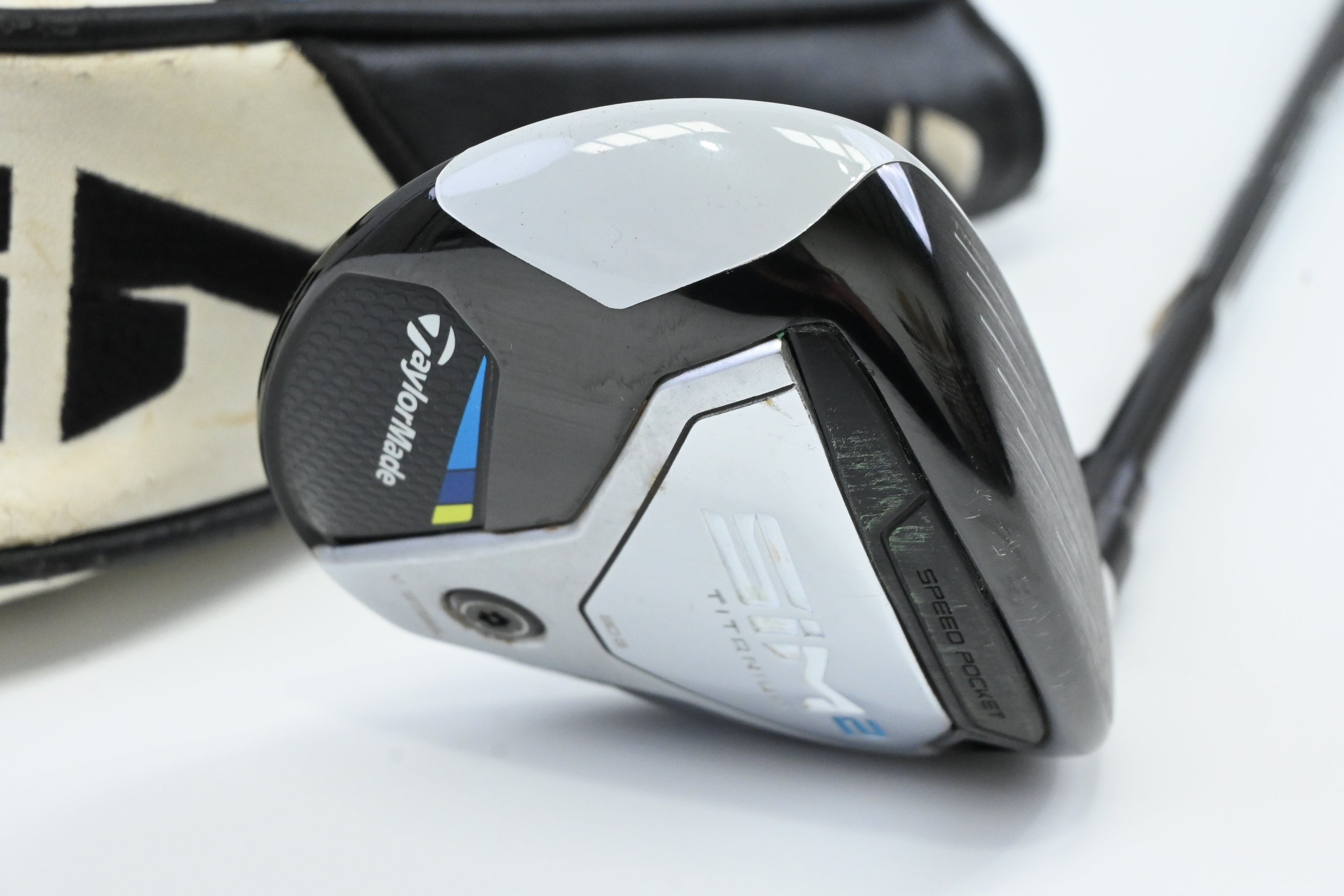 Taylormade SIM2 Ti #3 Wood / 13.5 Degree / Stiff Flex Tensei AV Raw Blue 65