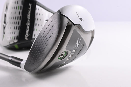 Left Hand Taylormade RBZ Tour #3 Wood / 14.5 Degree / Stiff Flex Matrix Ozik RUL