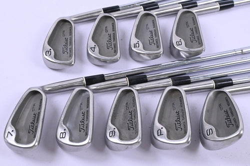 Titleist DTR Irons / 3-PW+SW / Regular Flex Dynamic Gold R300 Shafts