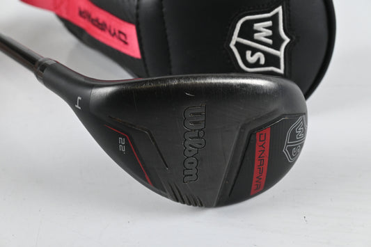 Left Hand Wilson Dynapower 2023 #4 Hybrid / 22 Degree / Regular Flex Hzrdus 70