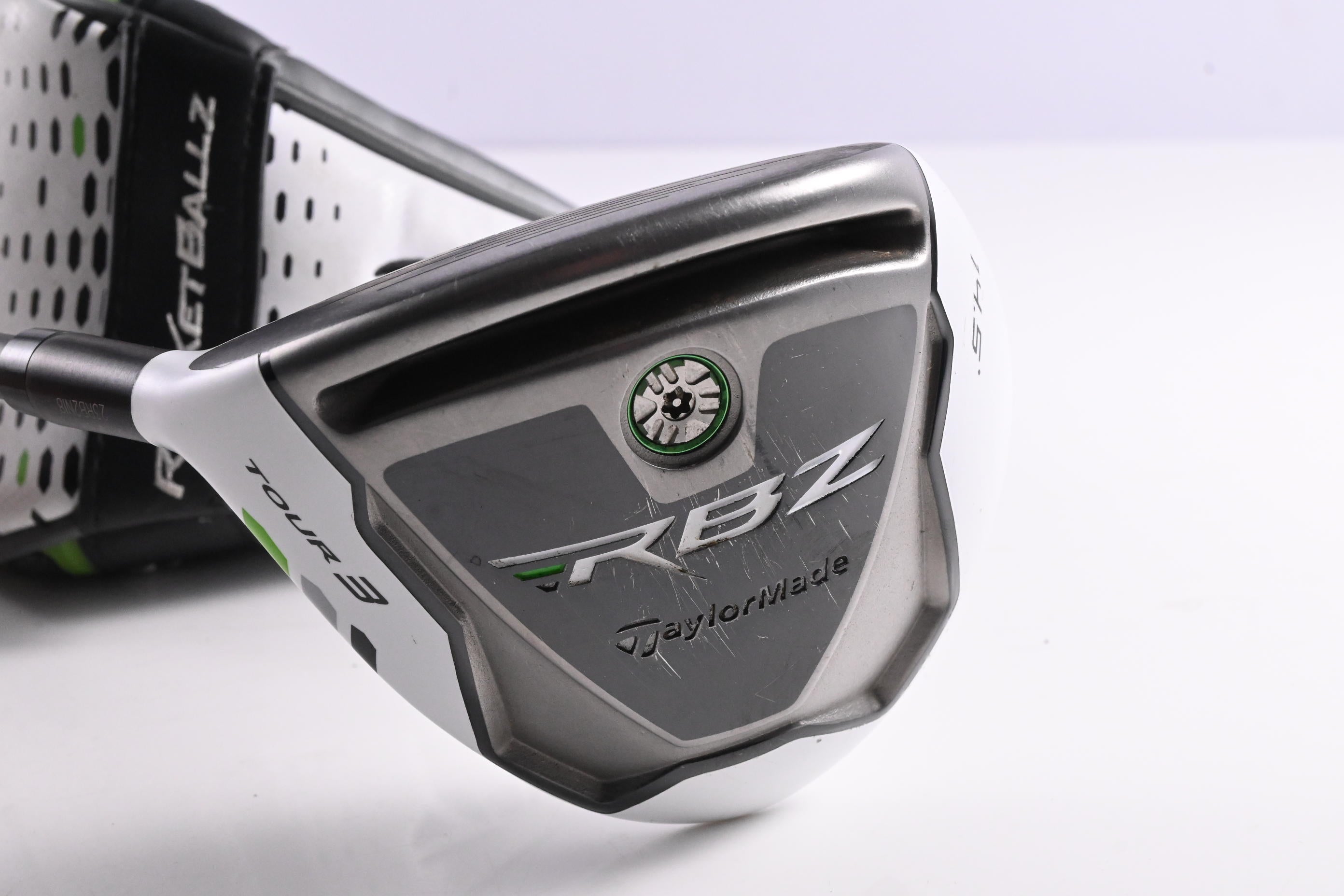 Left Hand Taylormade RBZ Tour #3 Wood / 14.5 Degree / Stiff Flex Matrix Ozik RUL