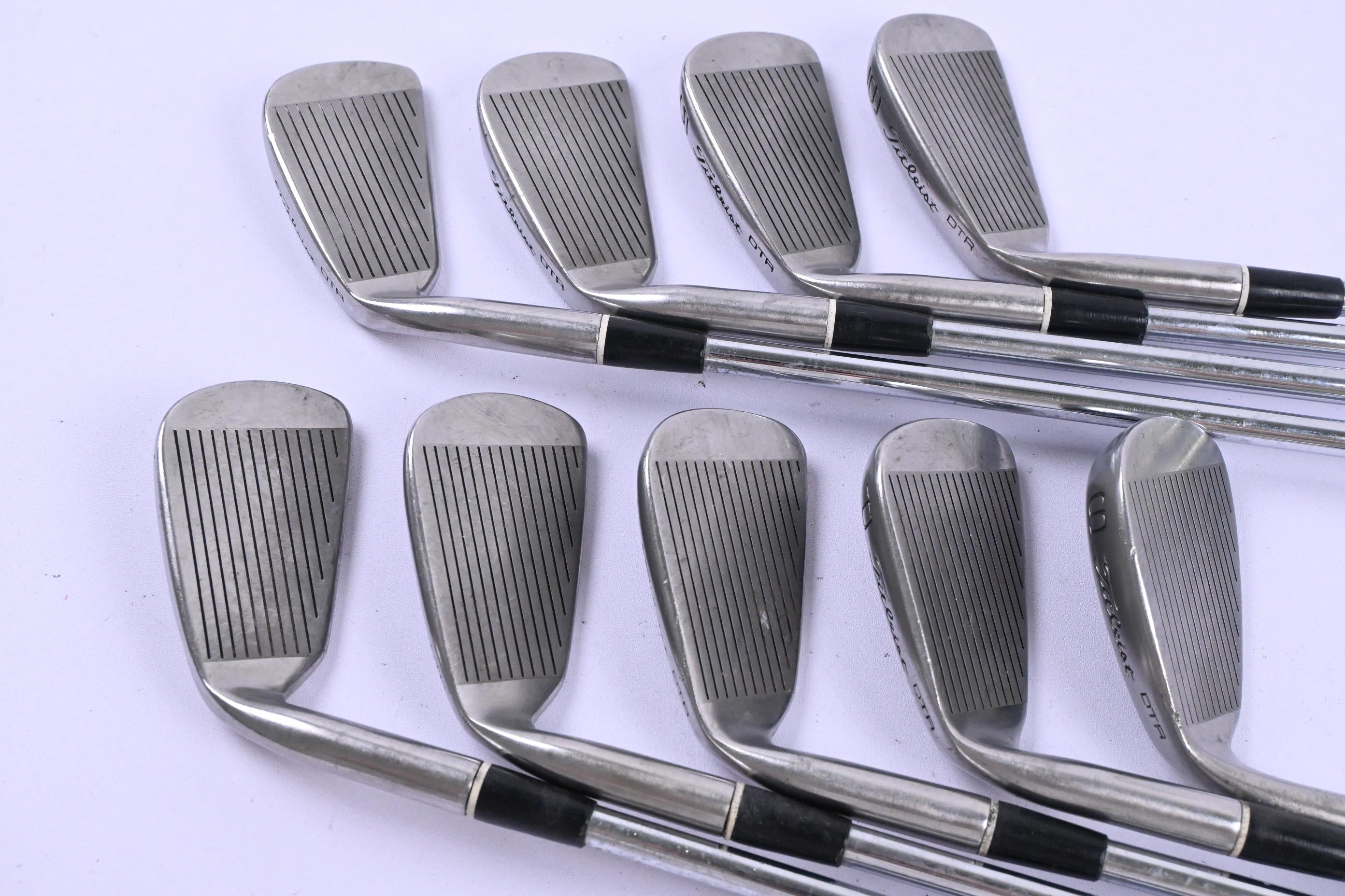 Titleist DTR Irons / 3-PW+SW / Regular Flex Dynamic Gold R300 Shafts