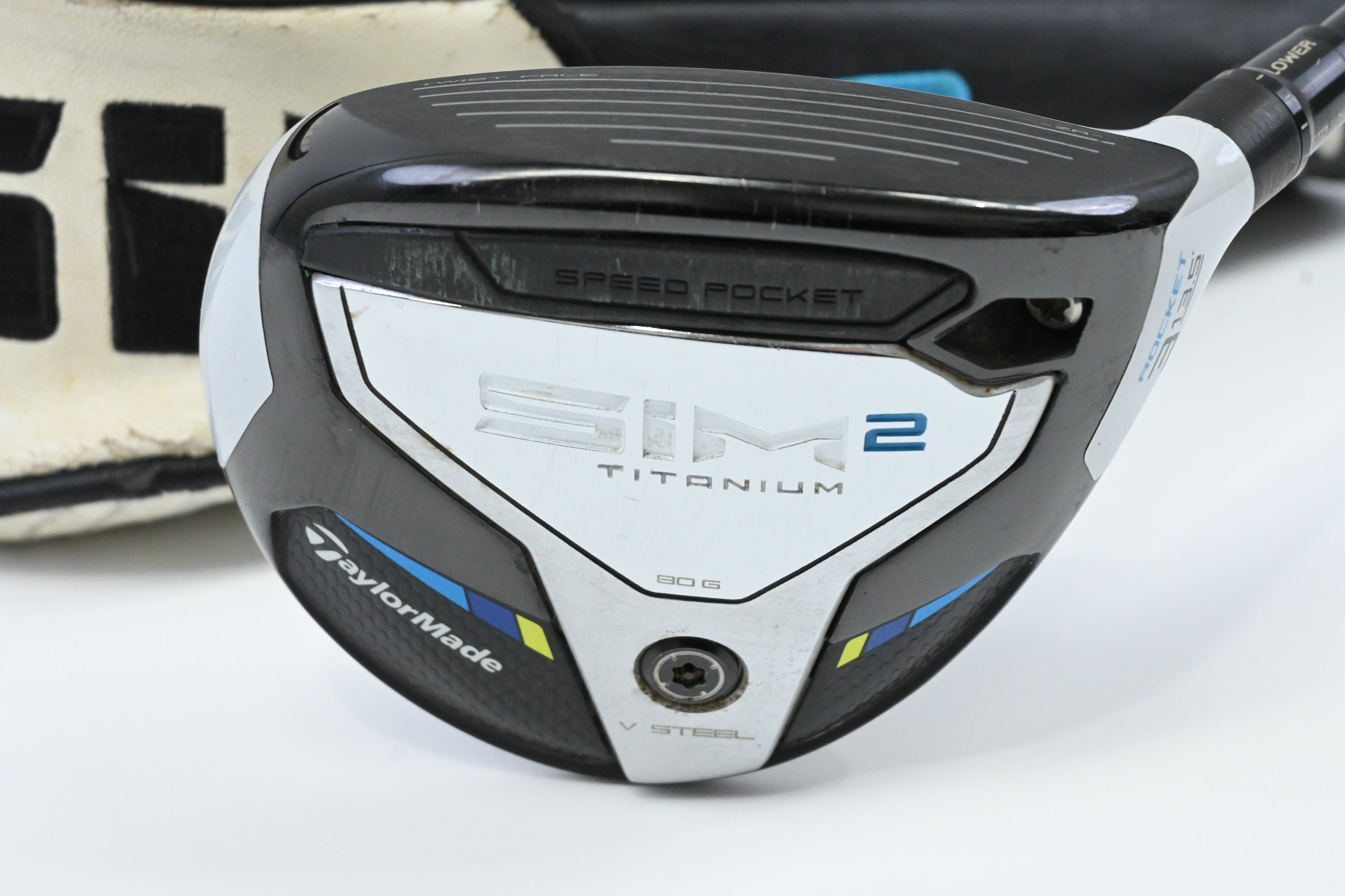 Taylormade SIM2 Ti #3 Wood / 13.5 Degree / Stiff Flex Tensei AV Raw Blue 65