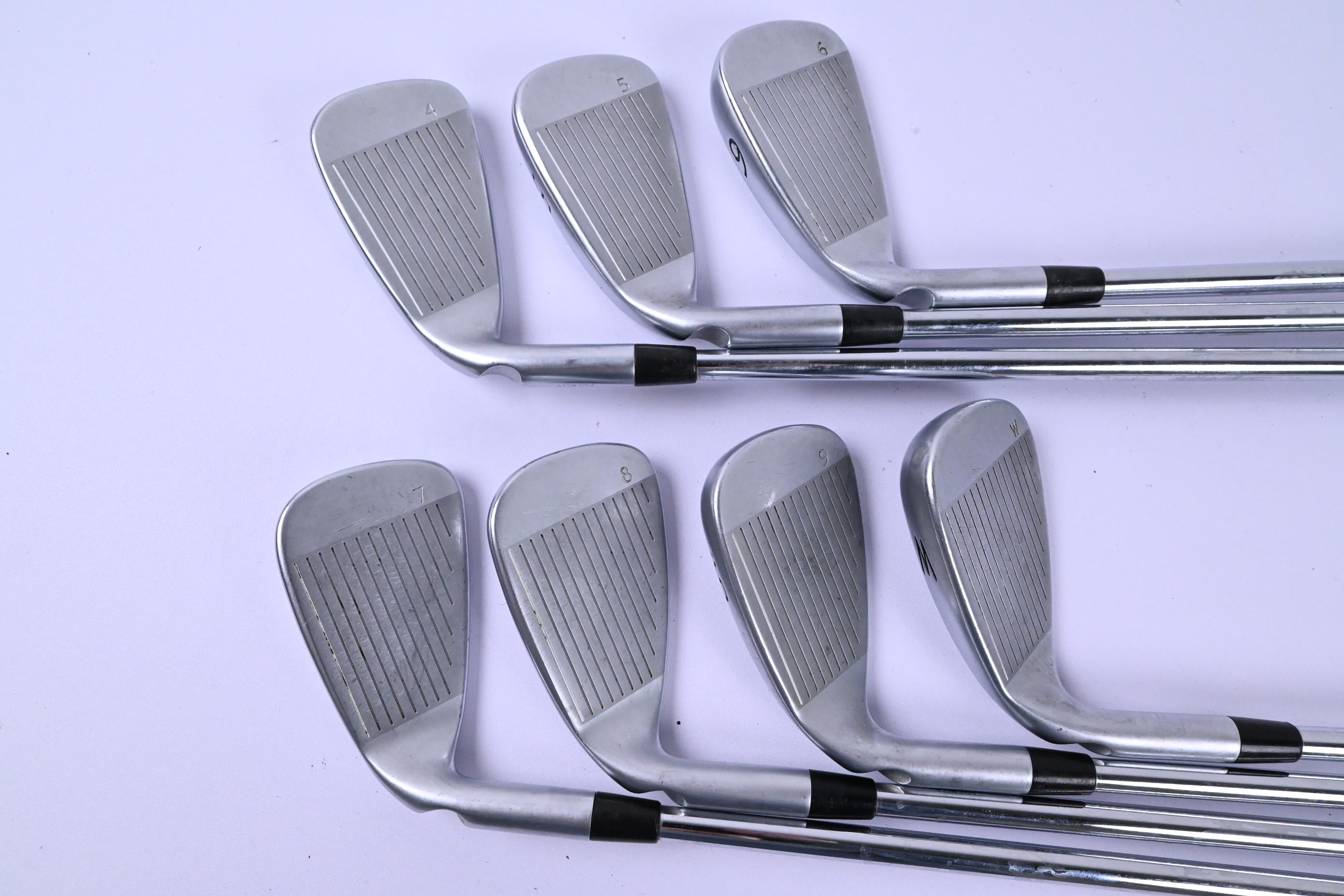 Ping G400 Irons / 4-PW / Black Dot / Regular Flex Ping AWT 2.0 Shafts